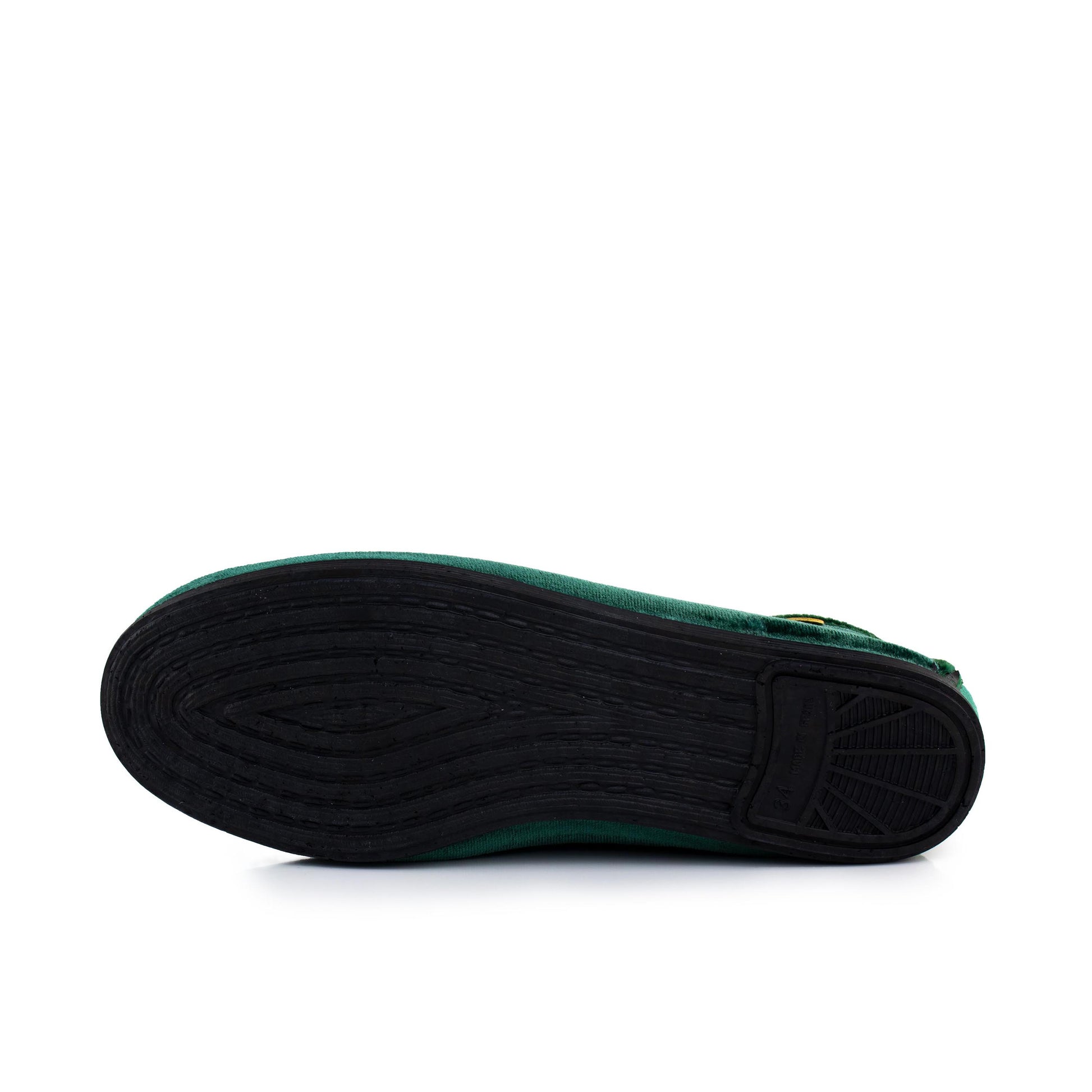Zapatilla para casa cerrada verde 55107 de La Cadena - 55107-14-4.jpg