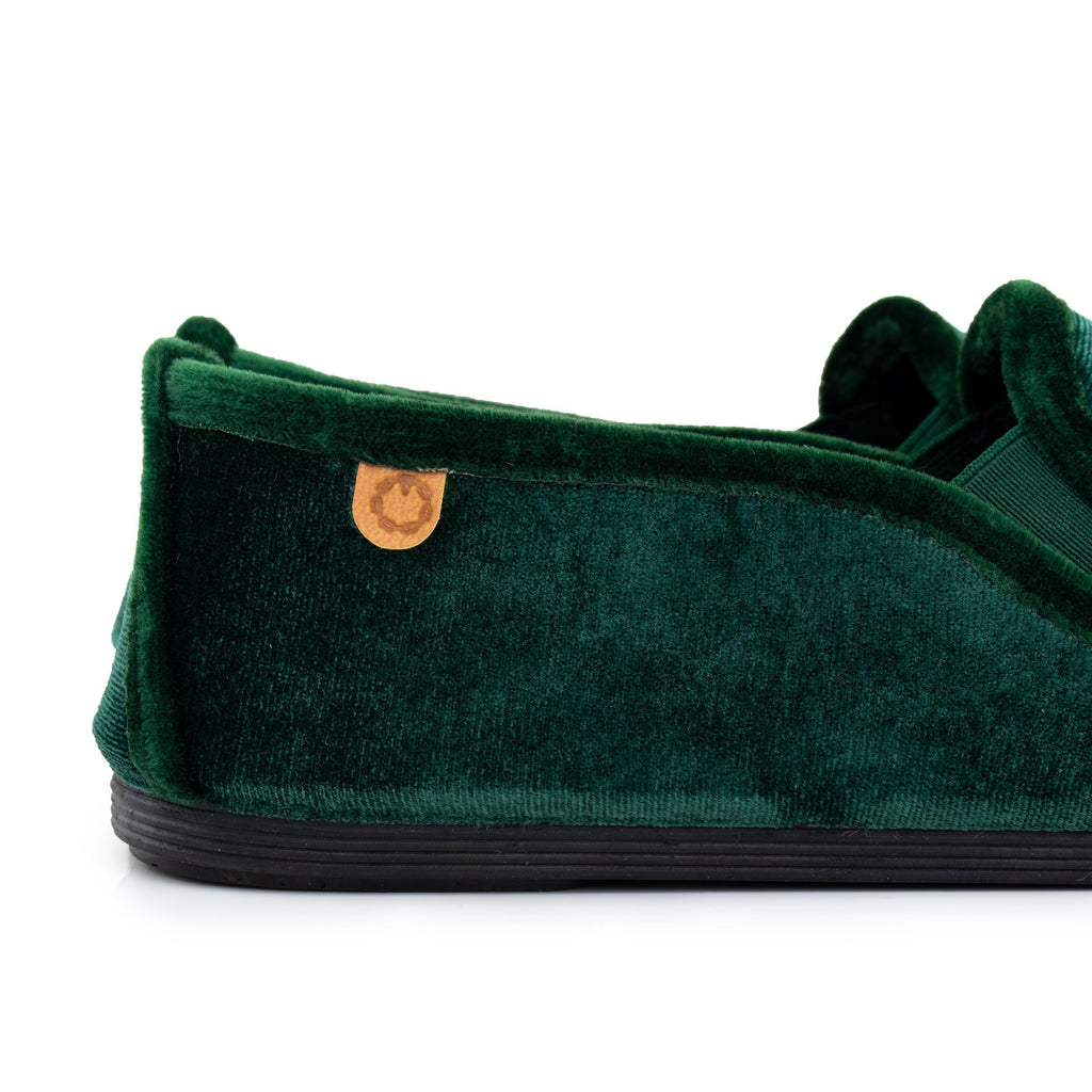 Zapatilla para casa cerrada verde 55107 de La Cadena - 55107-14-5.jpg