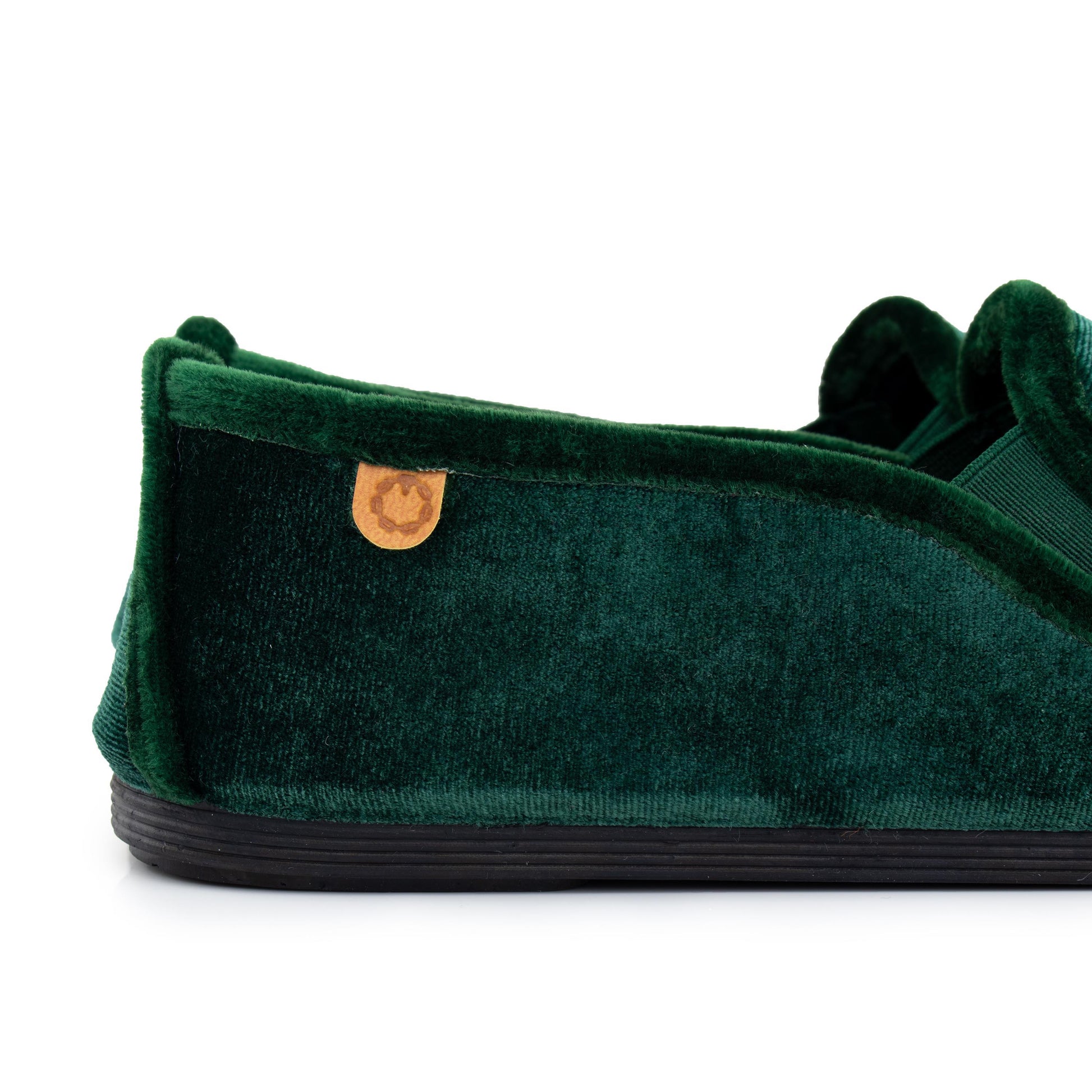 Zapatilla para casa cerrada verde 55107 de La Cadena - 55107-14-5.jpg