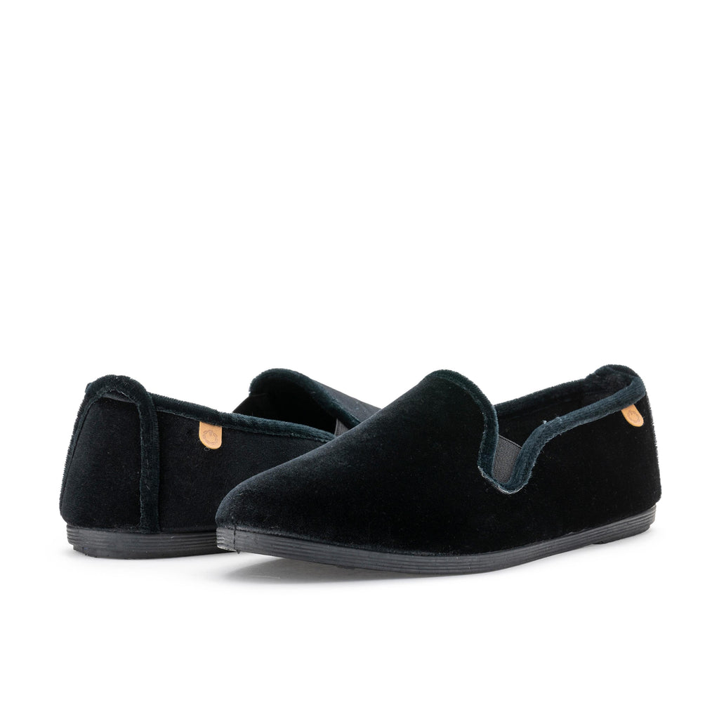 Zapatilla para casa cerrada negro 55107 de La Cadena - 55107-20-2.jpg