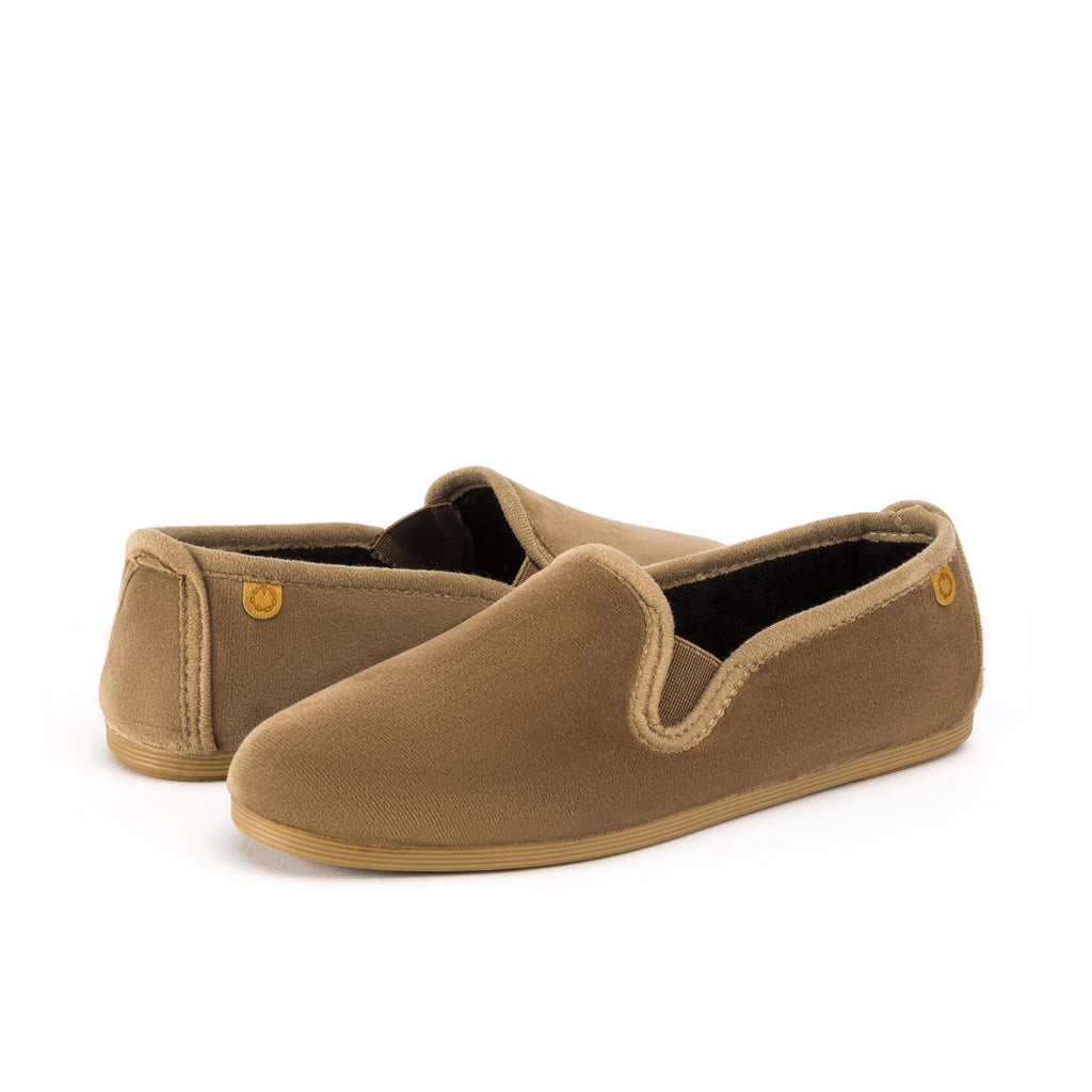 Zapatilla para casa cerrada camel 55107 de La Cadena - 55107-67-2.jpg