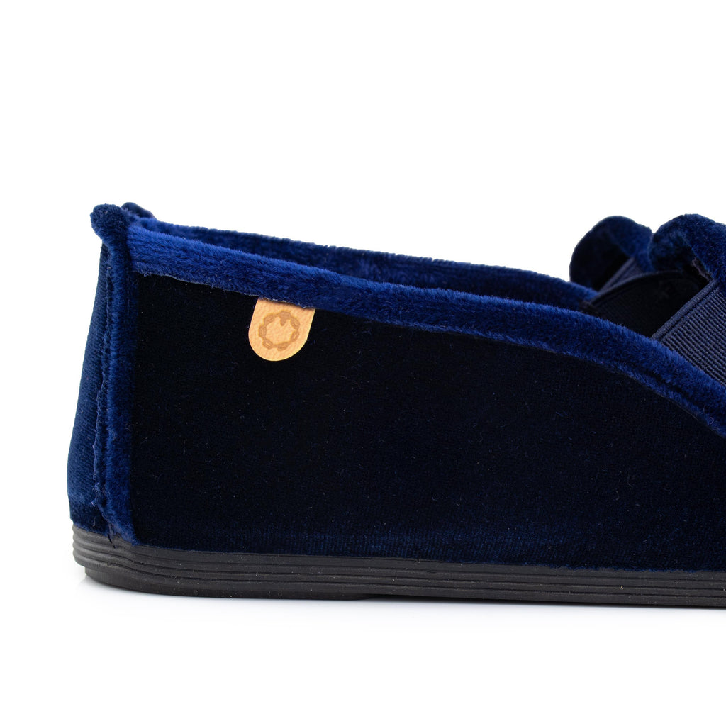 Zapatilla para casa cerrada azul 55107 de La Cadena - 55107-7-5.jpg