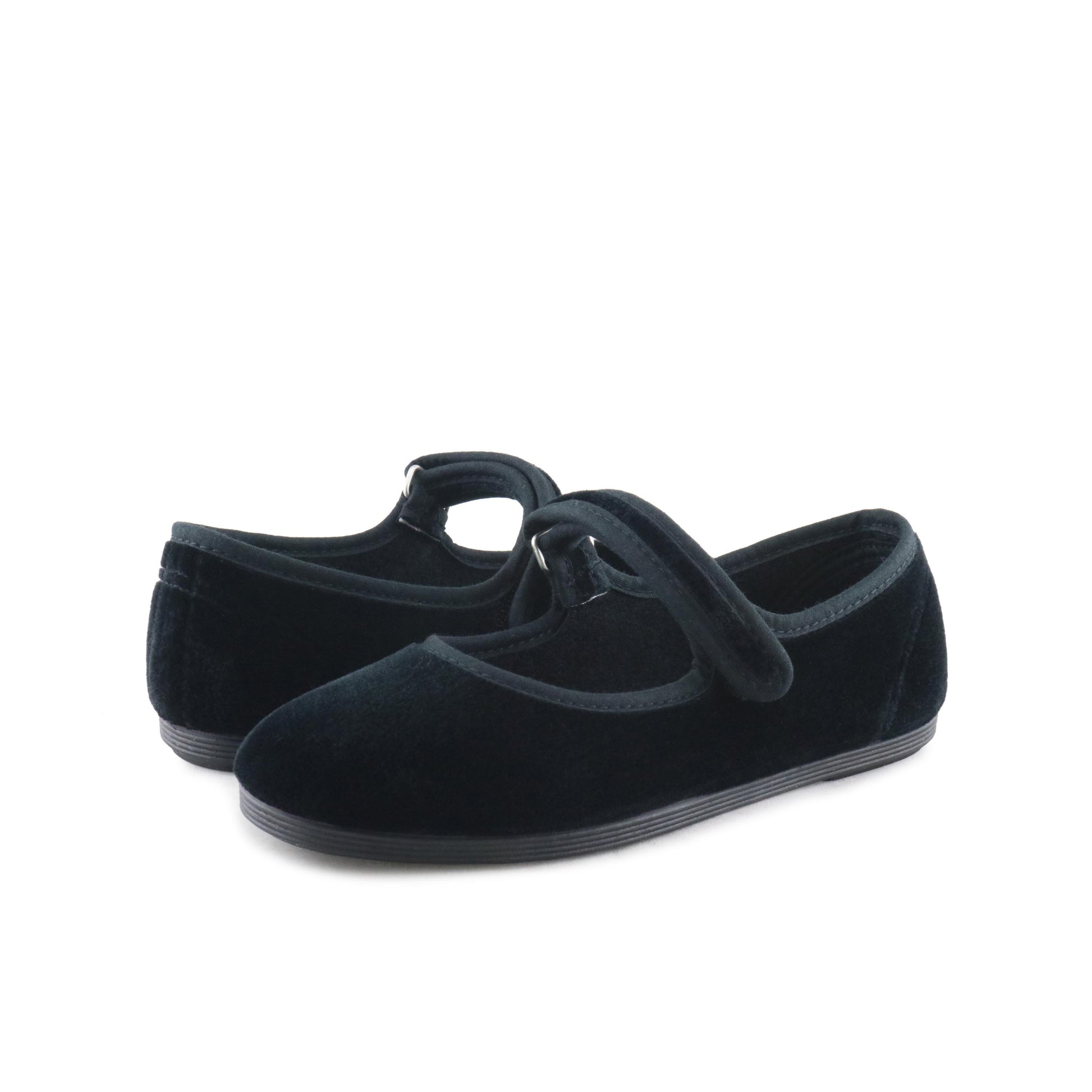 Mercedita negro con velcro 55110 de La Cadena - 55110-20TERCIOPELO-2.jpg