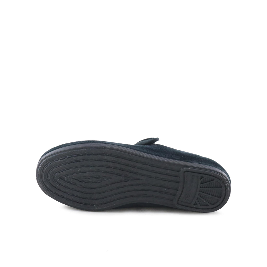 Mercedita negro con velcro 55110 de La Cadena - 55110-20TERCIOPELO-4.jpg