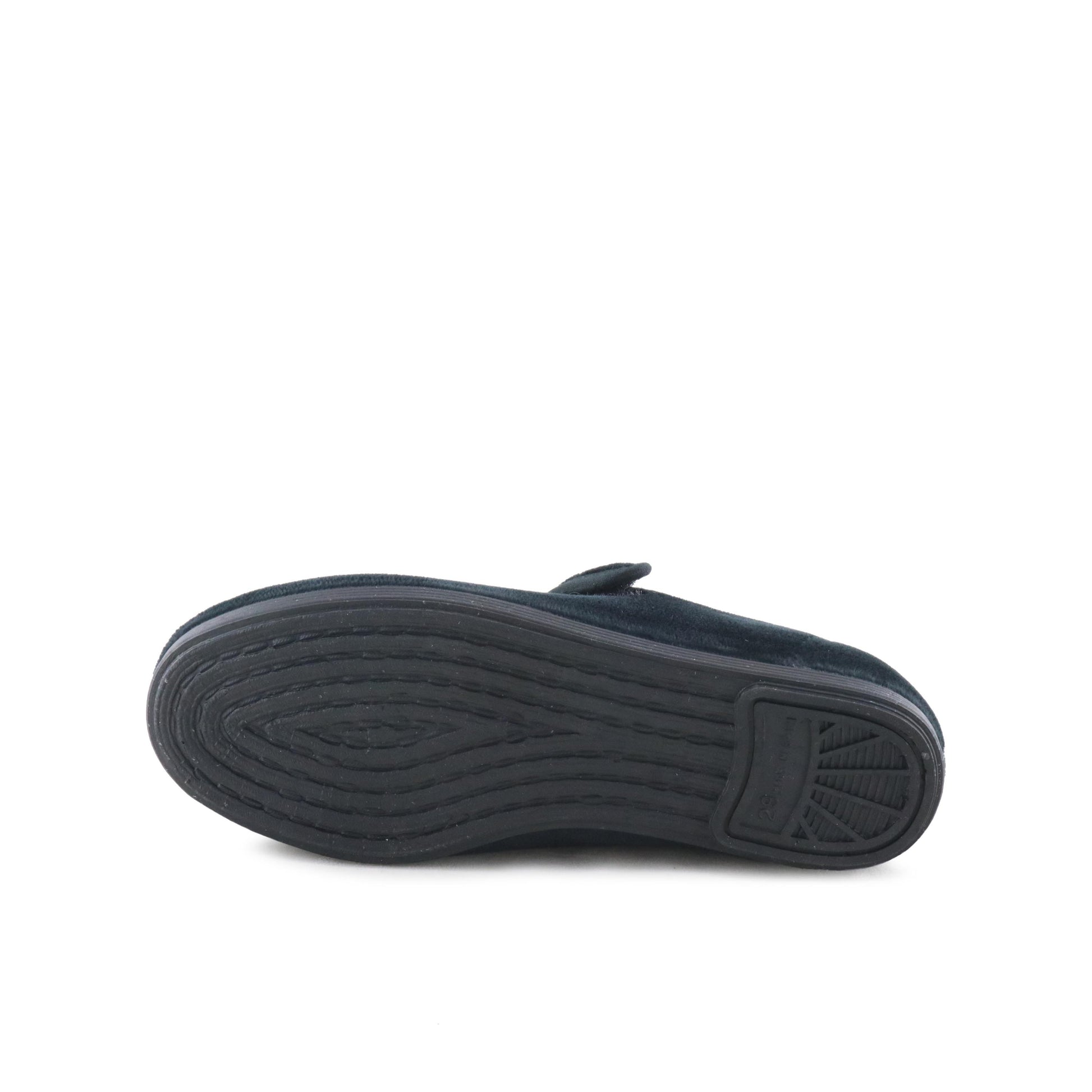 Mercedita negro con velcro 55110 de La Cadena - 55110-20TERCIOPELO-4.jpg