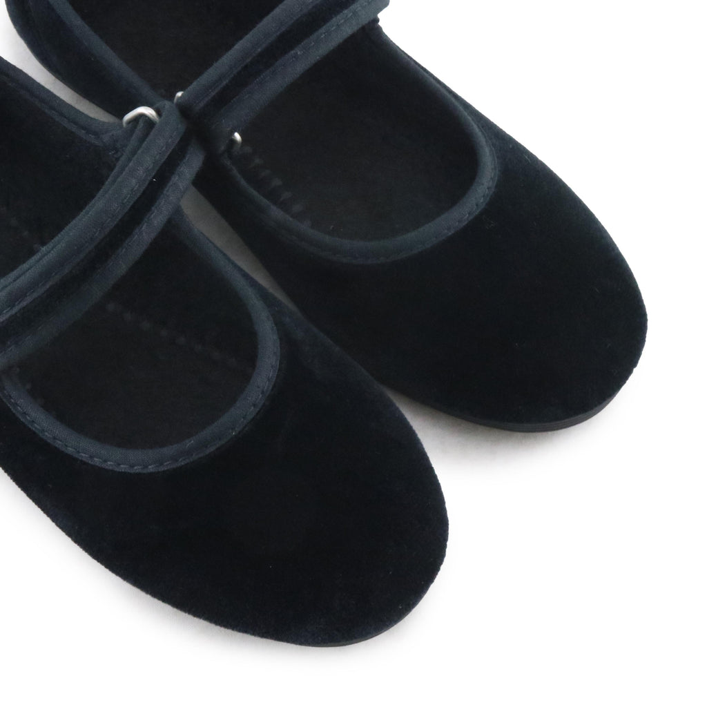 Mercedita negro con velcro 55110 de La Cadena - 55110-20TERCIOPELO-6.jpg