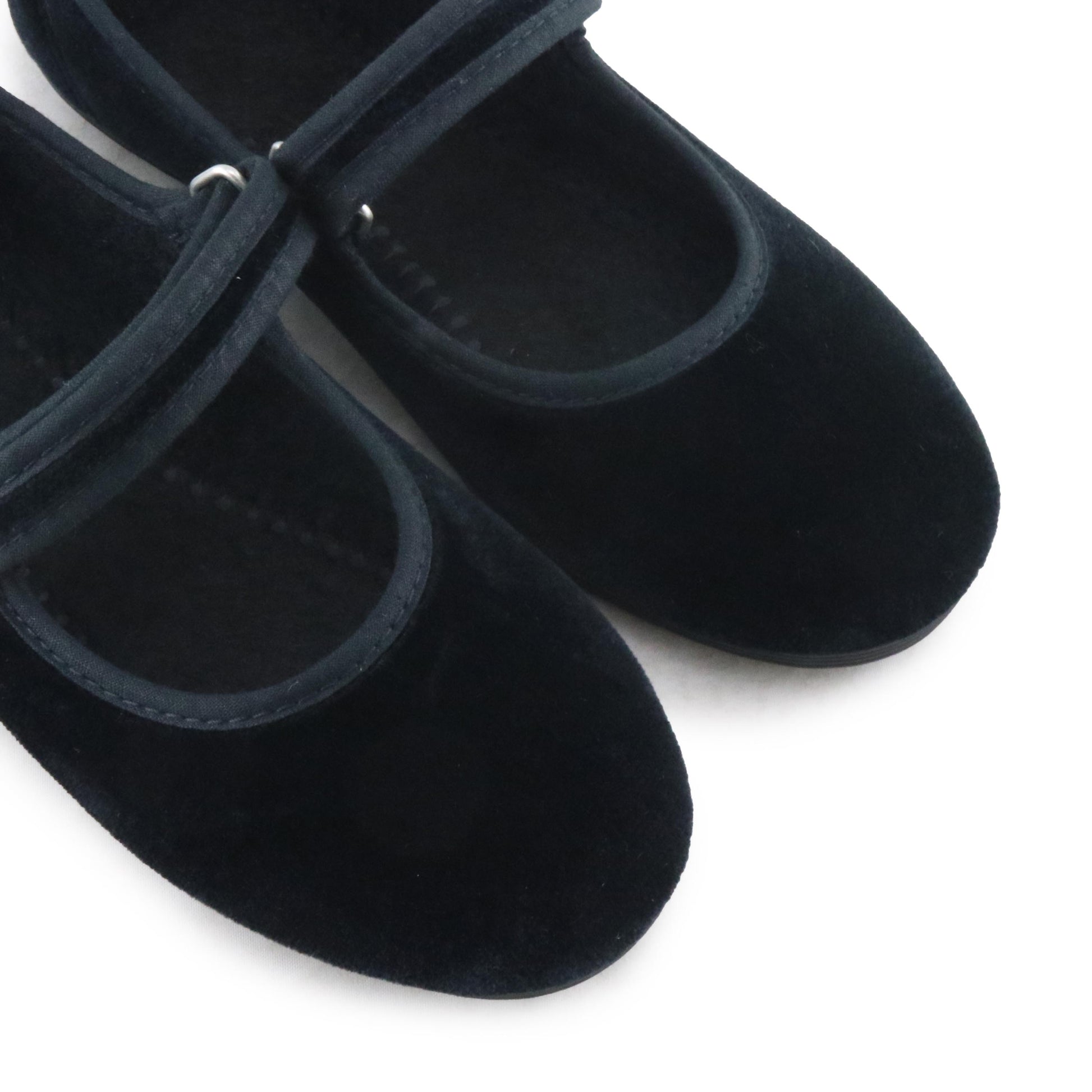 Mercedita negro con velcro 55110 de La Cadena - 55110-20TERCIOPELO-6.jpg