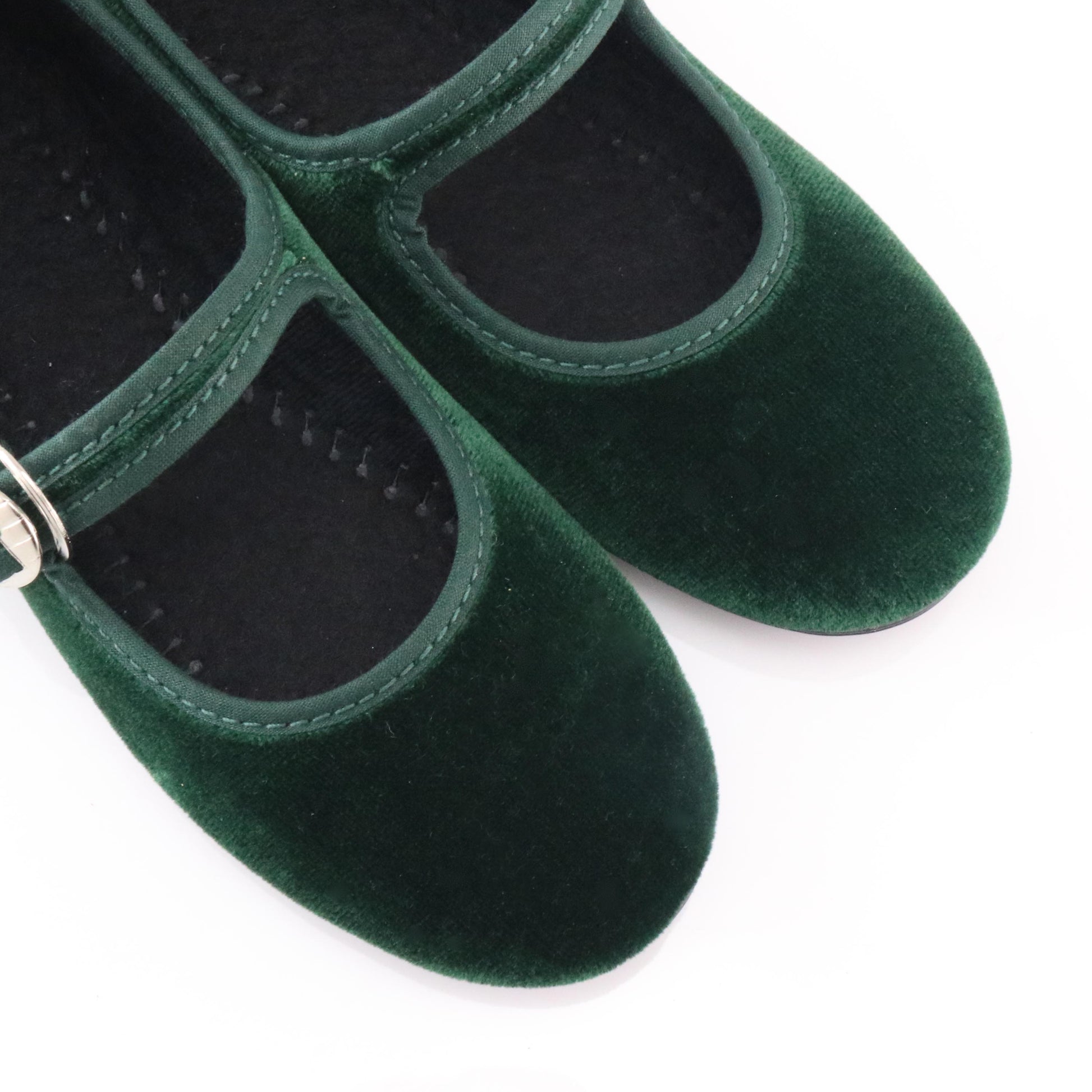 Mercedita verde con hebilla 55179 de La Cadena - 55179-14-6.jpg