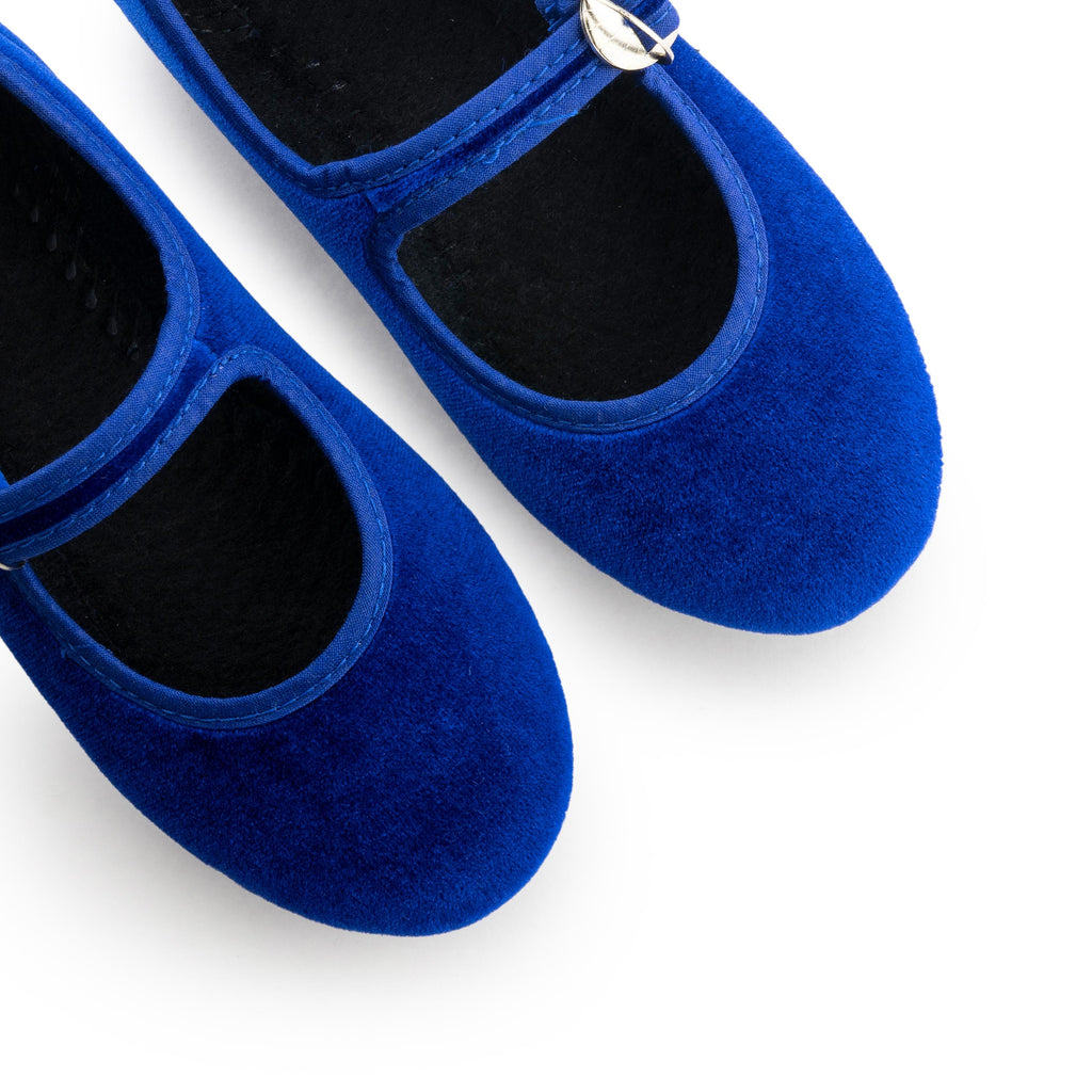 Mercedita azulón eléctrico con hebilla 55179 La Cadena - 55179-576-6.jpg