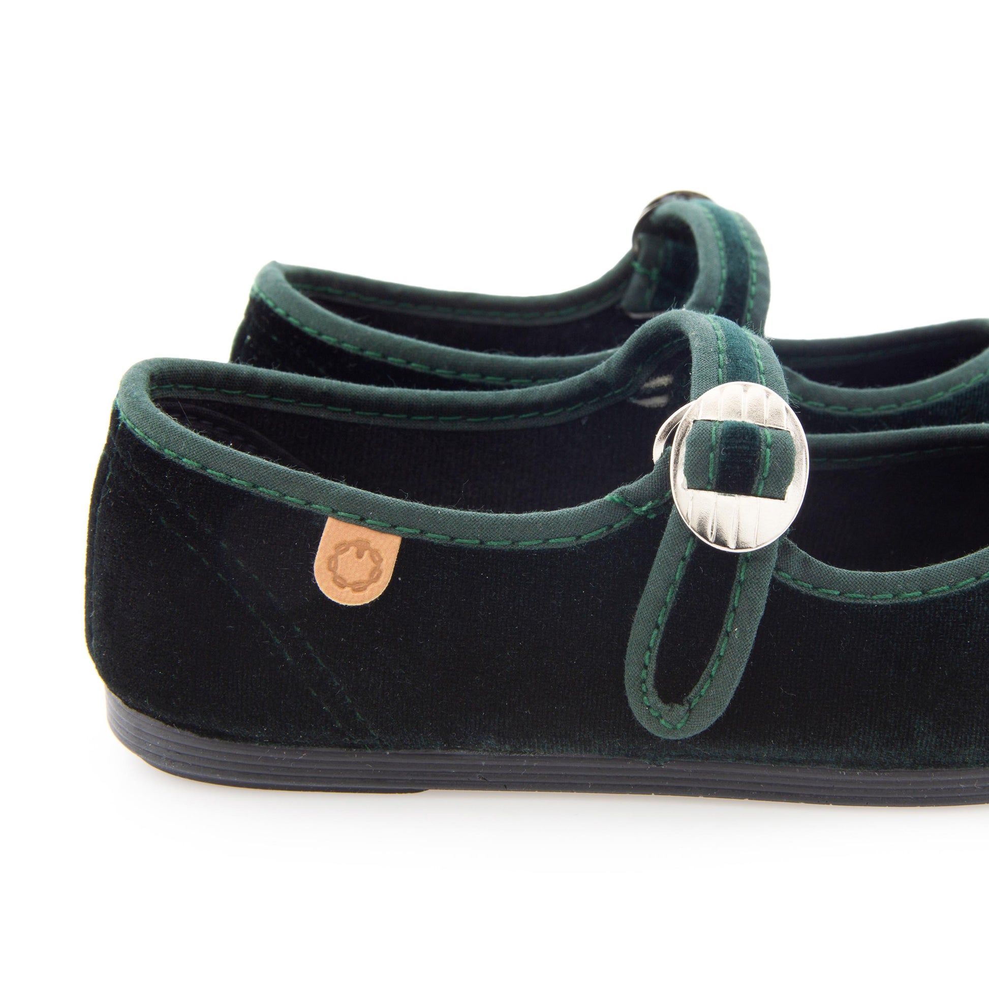 Mercedita verde botella con hebilla 55179 de La Cadena - 55179-86-5.jpg