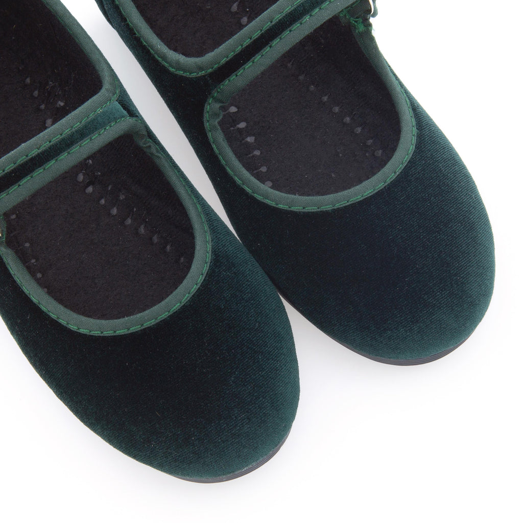 Mercedita verde botella con hebilla 55179 de La Cadena - 55179-86-6.jpg