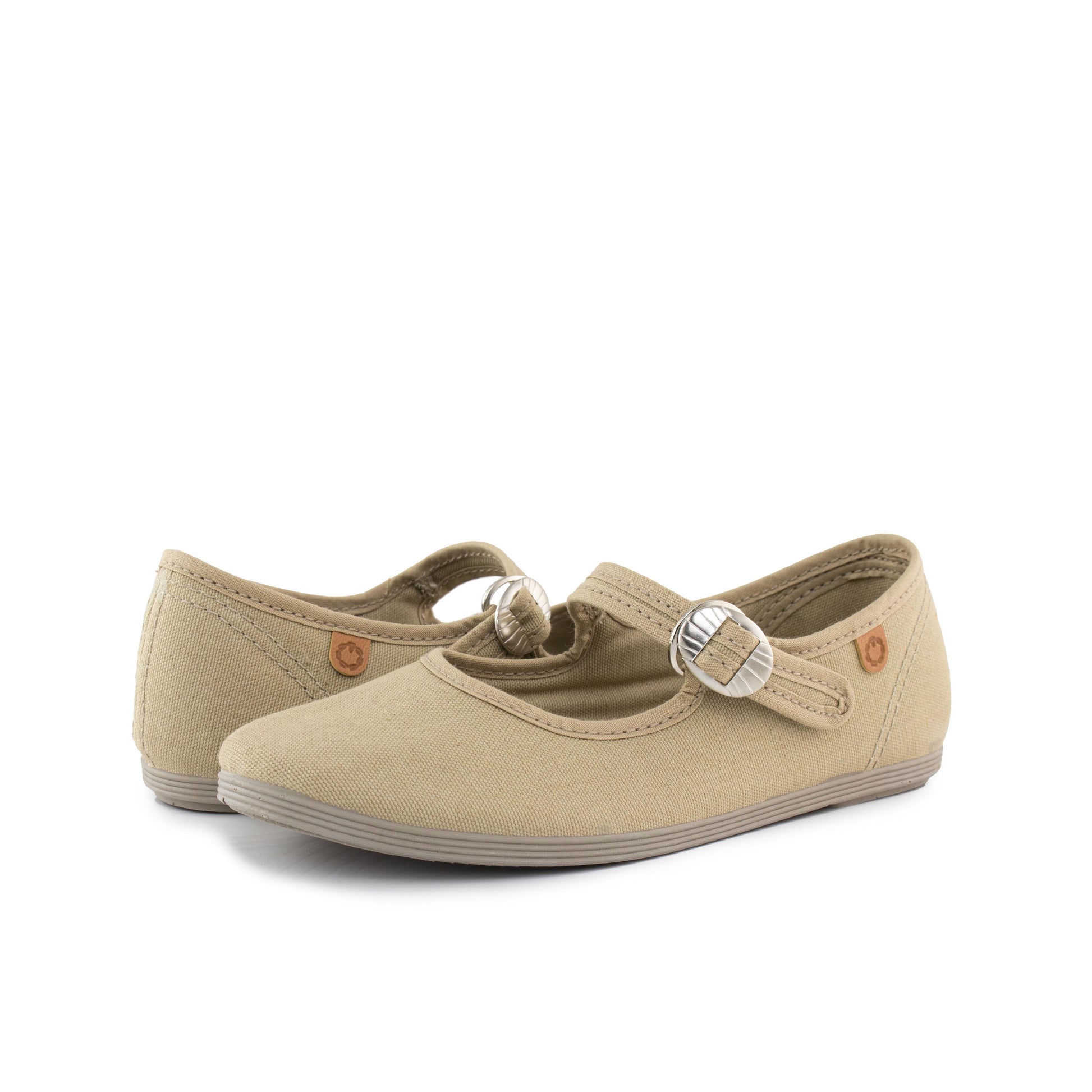 Mercedita beige oscuro con hebilla 55183 de La Cadena - 55183-0-2.jpg