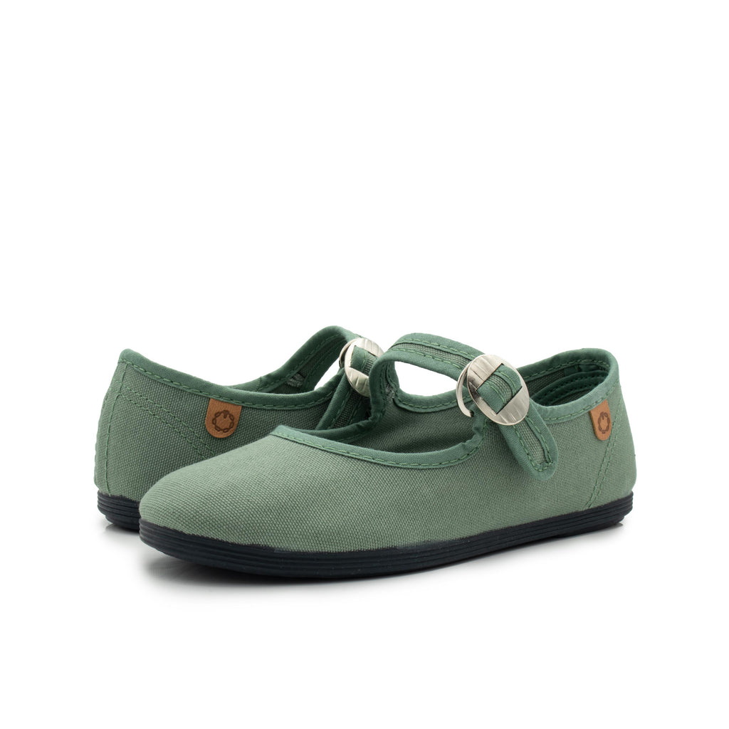 Mercedita verde con hebilla 55183 de La Cadena - 55183-14-2.jpg