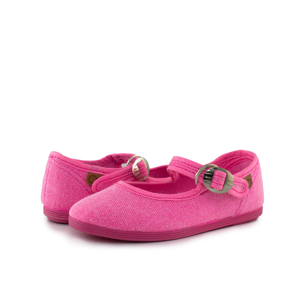 Mercedita fucsia lavado con hebilla 55183 de La Cadena - 55183-142-2.jpg