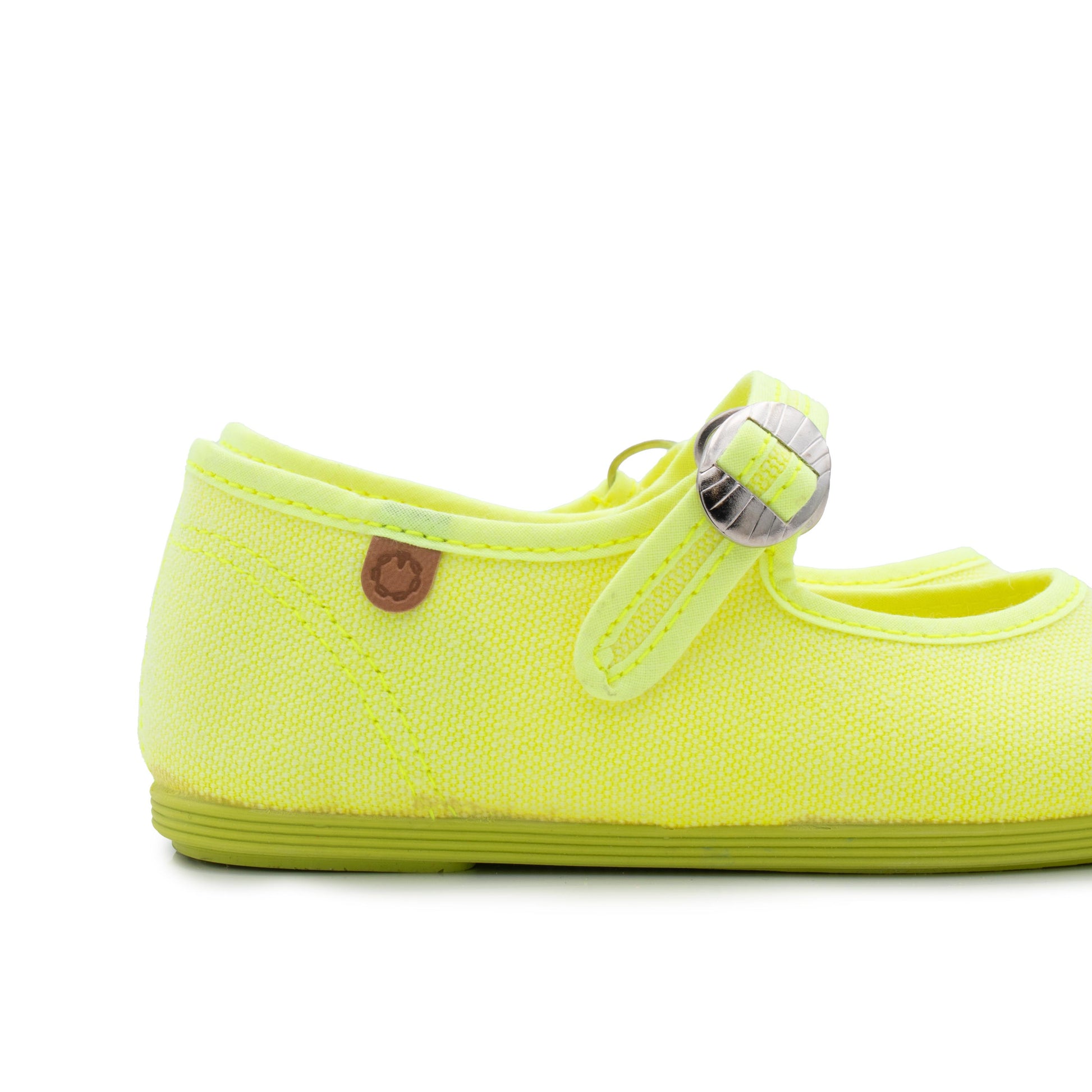 Mercedita amarillo lavado con hebilla 55183 La Cadena - 55183-179-5.jpg