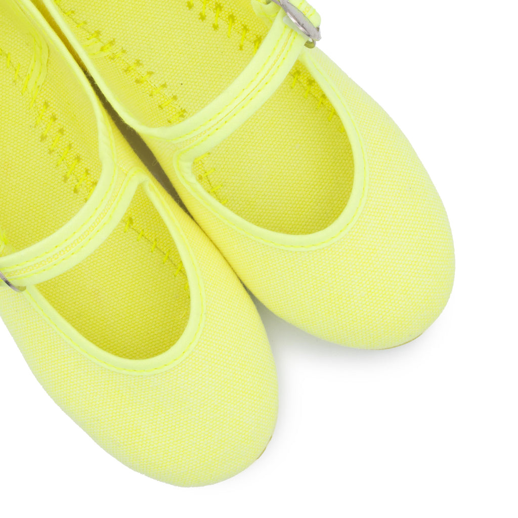 Mercedita amarillo lavado con hebilla 55183 La Cadena - 55183-179-6.jpg