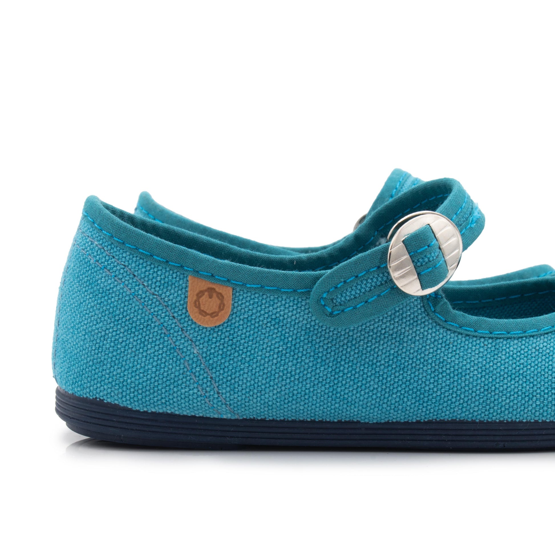 Mercedita turquesa lavado con hebilla 55183 La Cadena - 55183-278-5.jpg