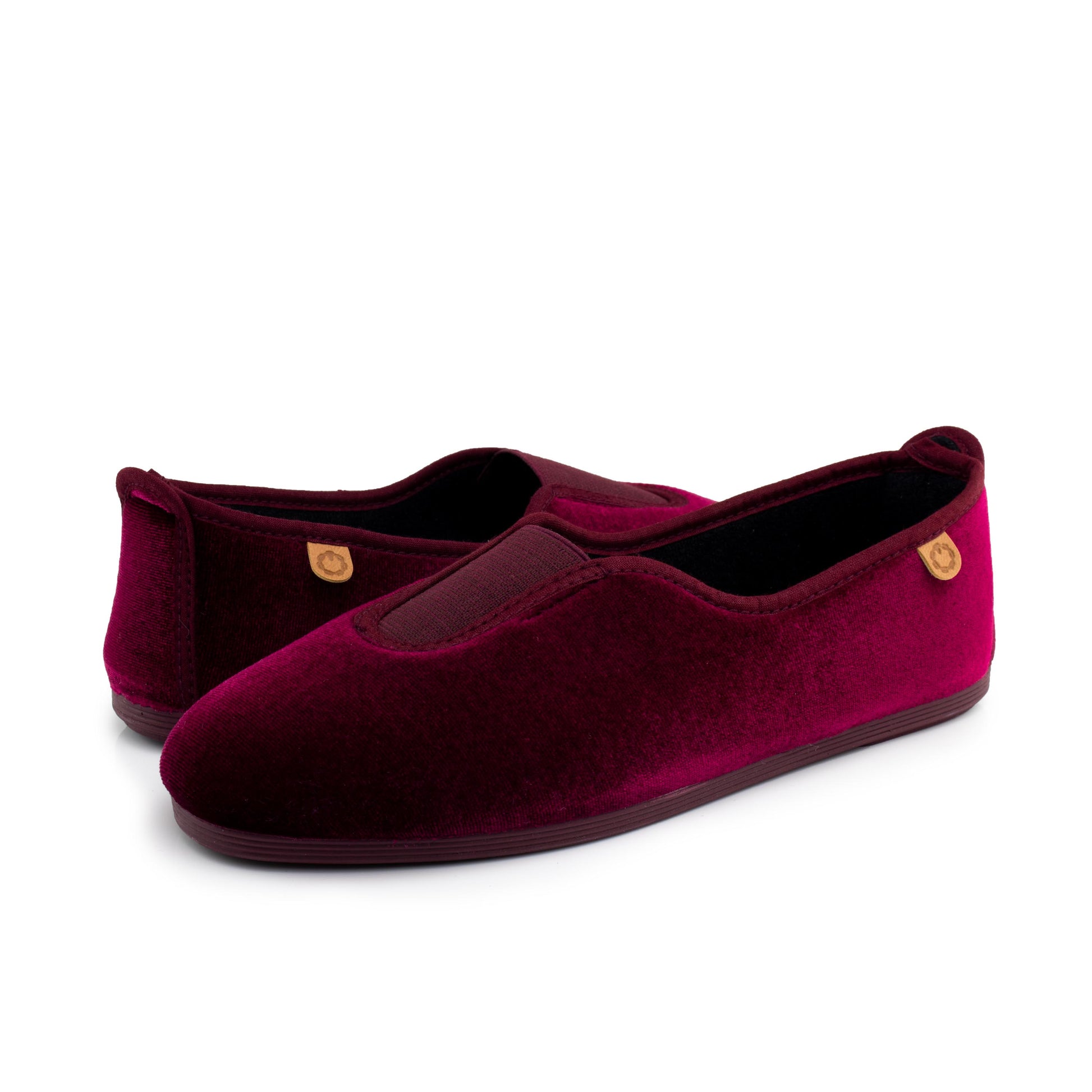 Zapatilla para casa cerrada burdeos 55312 de La Cadena - 55312-13-2.jpg