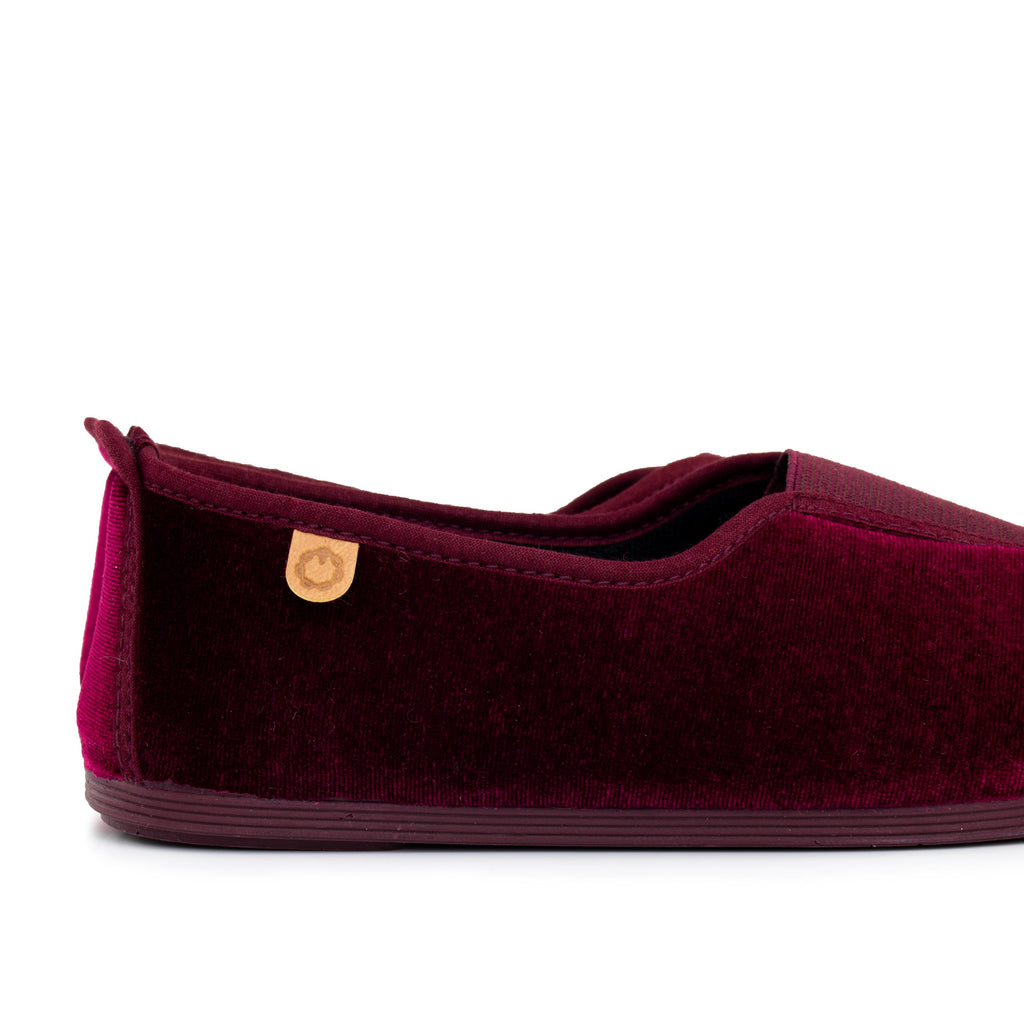 Zapatilla para casa cerrada burdeos 55312 de La Cadena - 55312-13-5.jpg