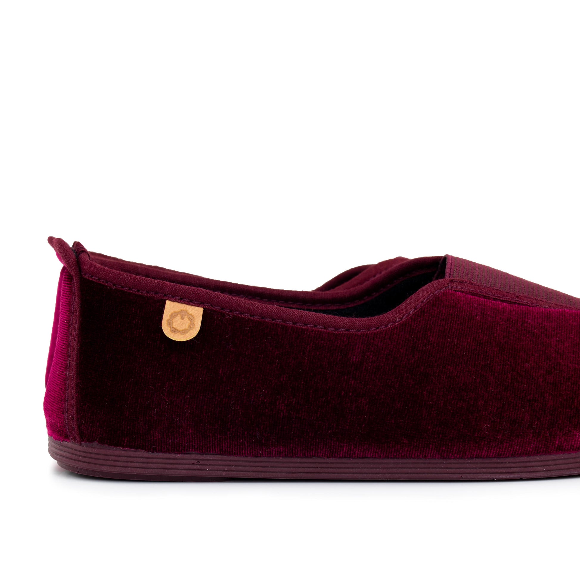 Zapatilla para casa cerrada burdeos 55312 de La Cadena - 55312-13-5.jpg