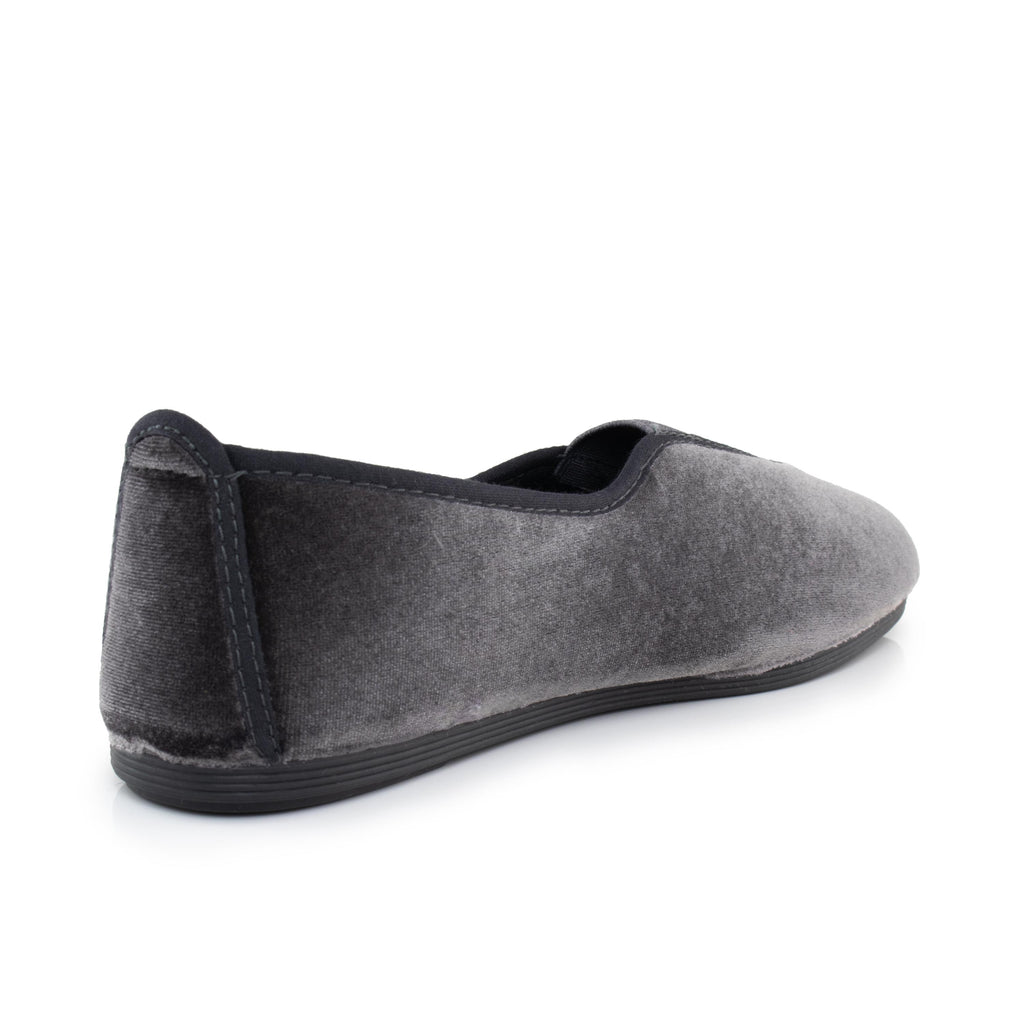 Zapatilla para casa cerrada gris 55312 de La Cadena - 55312-16-3.jpg