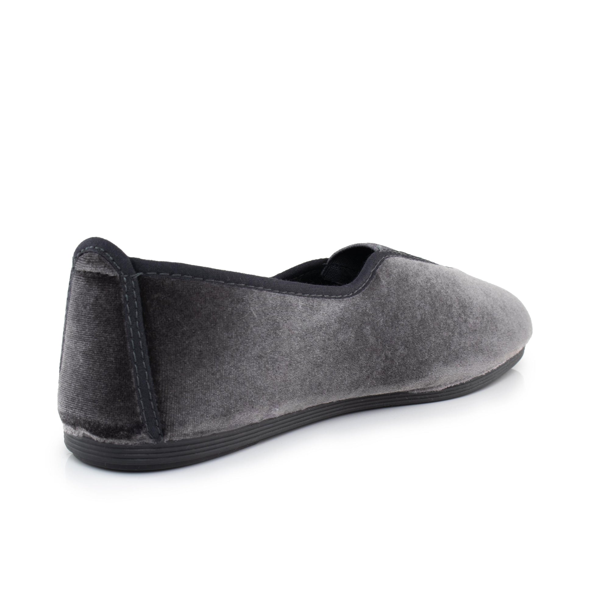 Zapatilla para casa cerrada gris 55312 de La Cadena - 55312-16-3.jpg