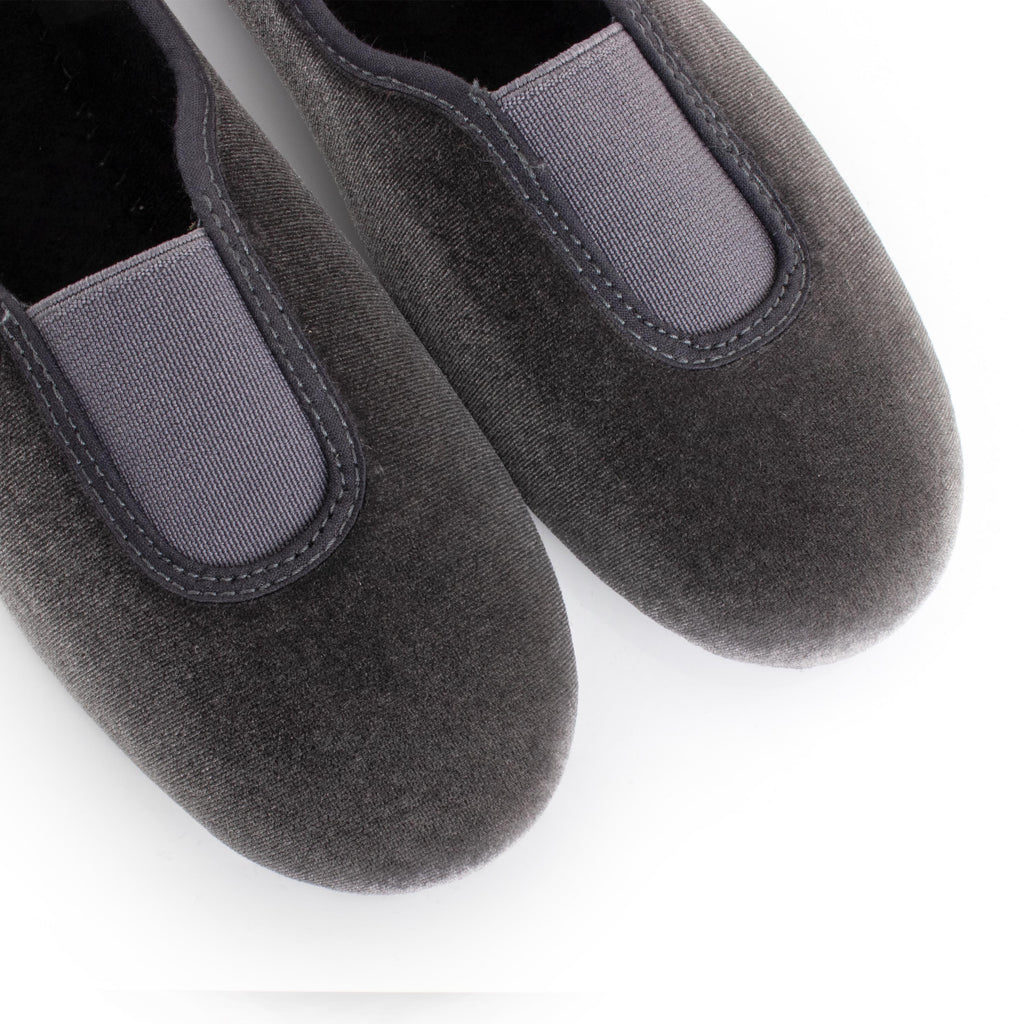 Zapatilla para casa cerrada gris 55312 de La Cadena - 55312-16-6.jpg