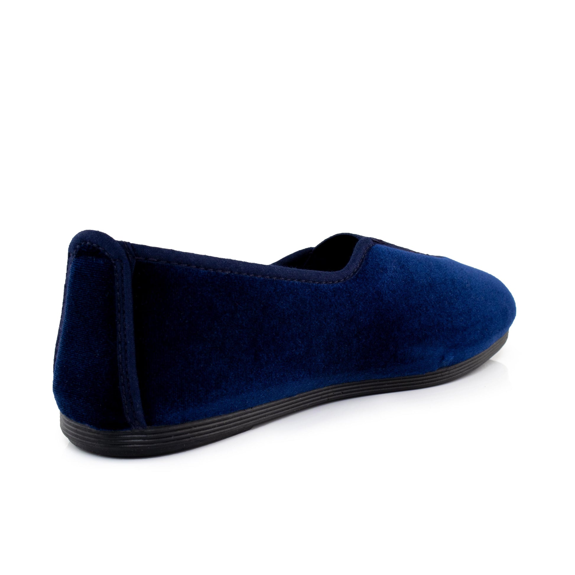 Zapatilla para casa cerrada azul 55312 de La Cadena - 55312-7-3.jpg