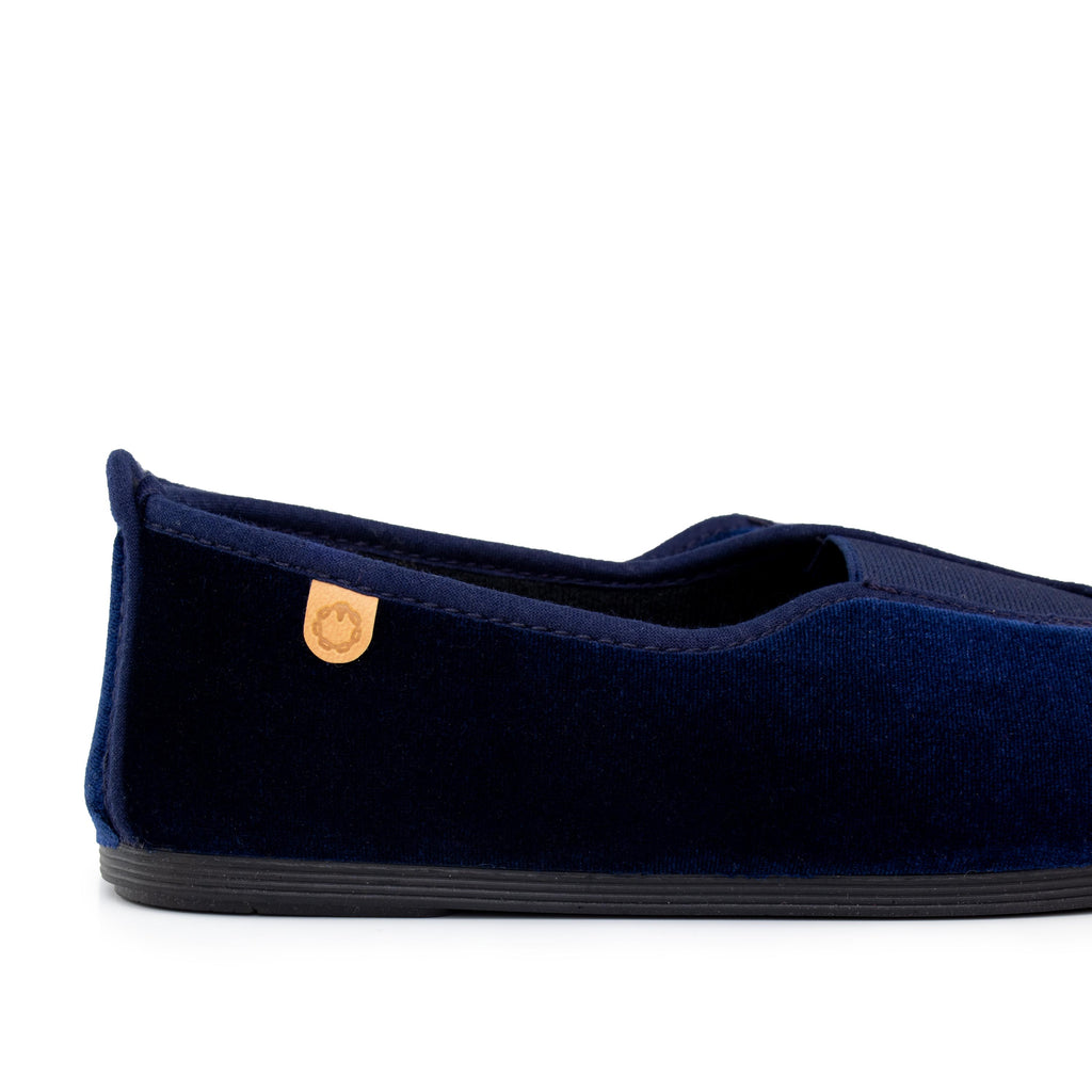 Zapatilla para casa cerrada azul 55312 de La Cadena - 55312-7-5.jpg