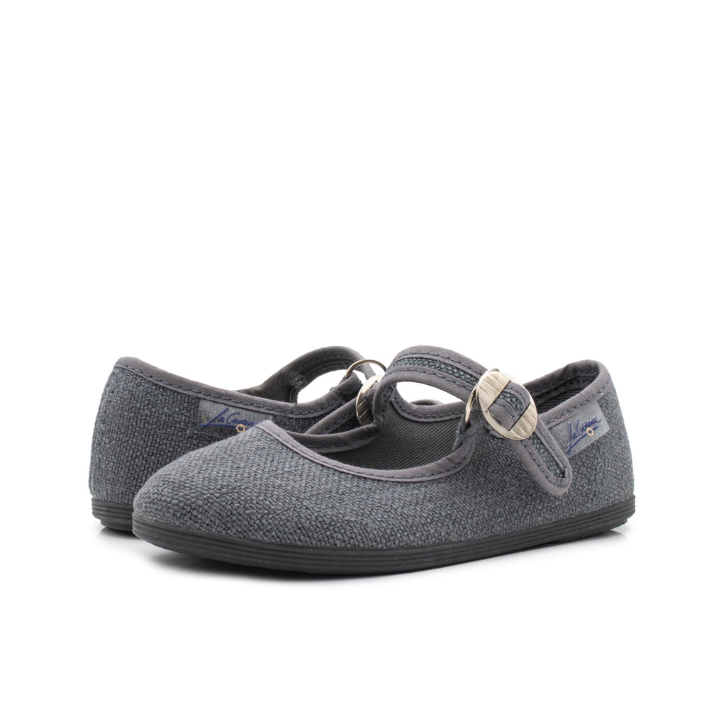 Mercedita gris oscuro con hebilla 55314 de La Cadena - 55314-111-2.jpg