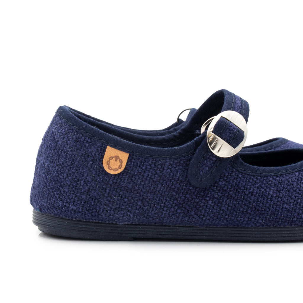 Mercedita lino azul con hebilla 55314 de La Cadena - 55314-326-5.jpg