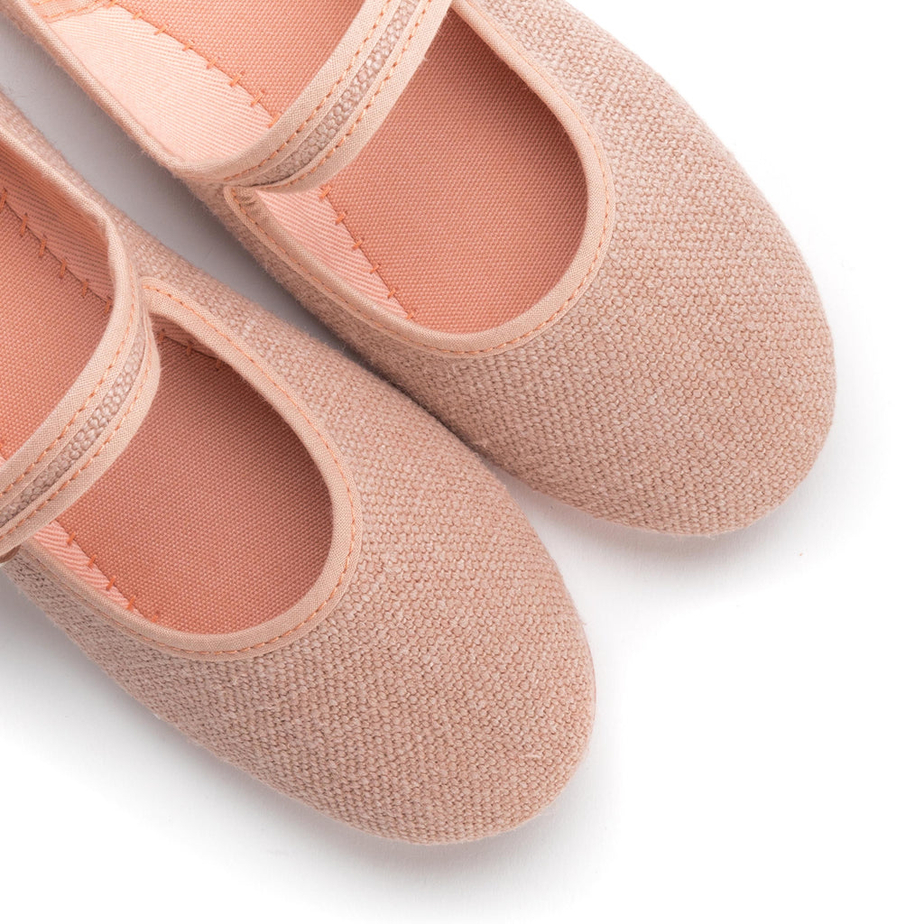 Mercedita lino nude con hebilla 55314 de La Cadena - 55314-468-6.jpg