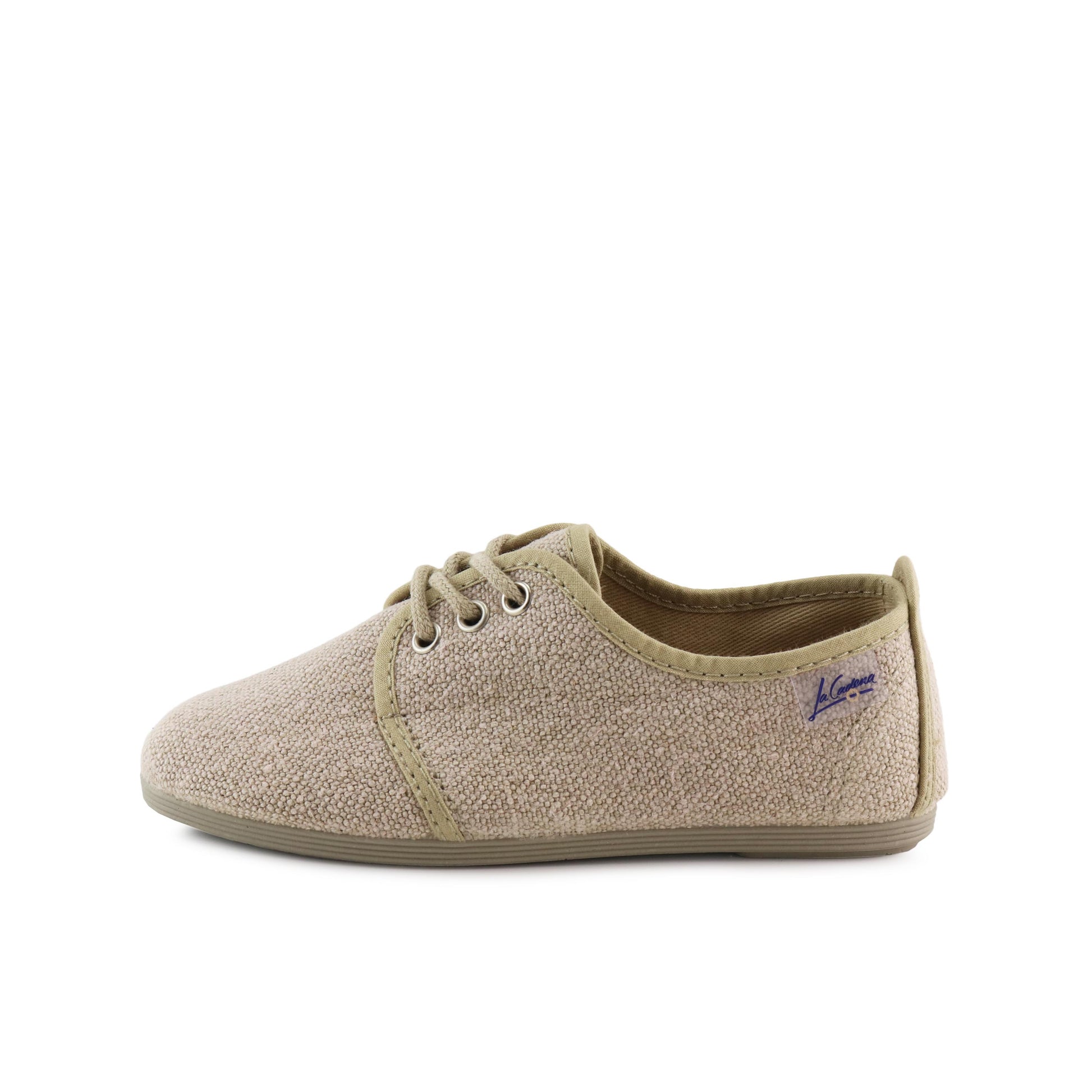 Blucher casual beige con cordón 55419 de La Cadena - 55419-9-1.jpg