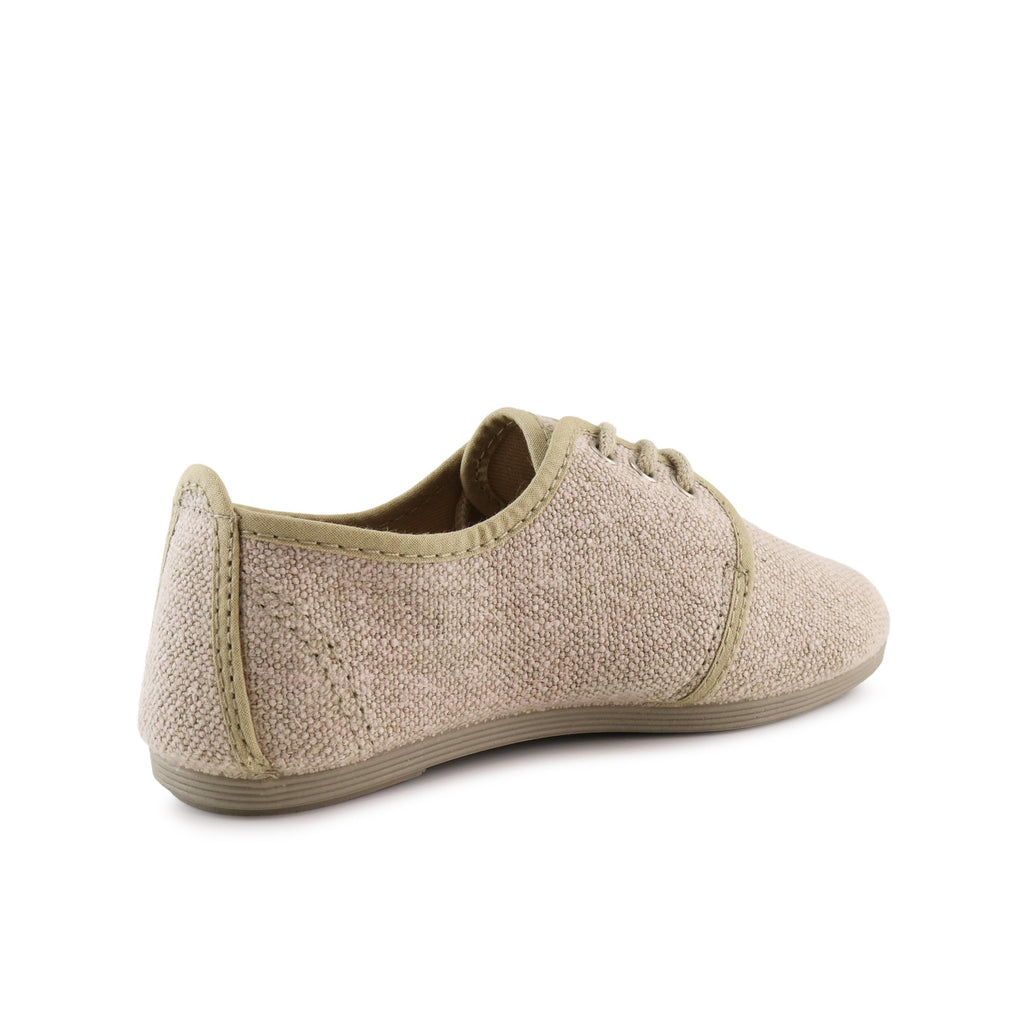 Blucher casual beige con cordón 55419 de La Cadena - 55419-9-3.jpg
