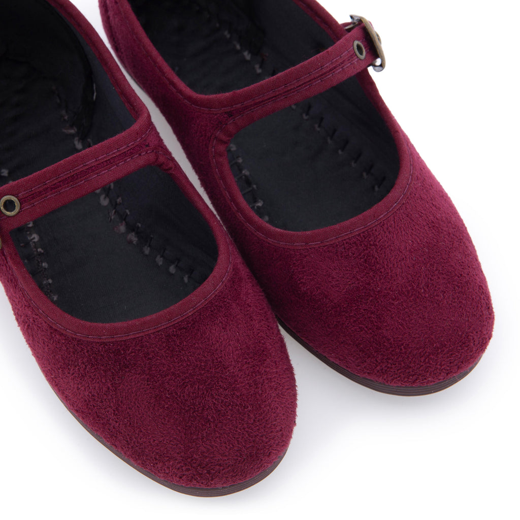 Mercedita burdeos con hebilla 55526 de La Cadena - 55526-13-6.jpg