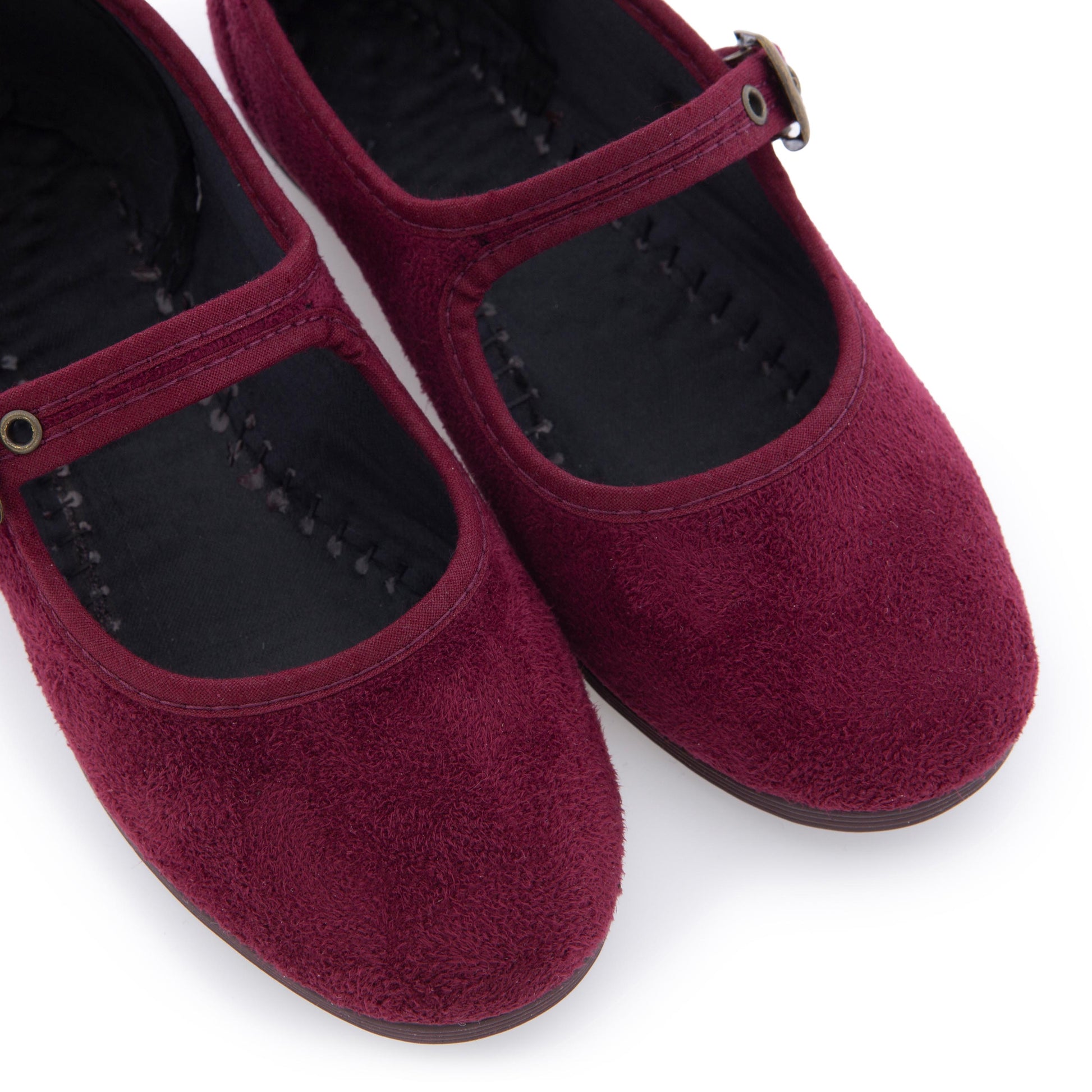 Mercedita burdeos con hebilla 55526 de La Cadena - 55526-13-6.jpg