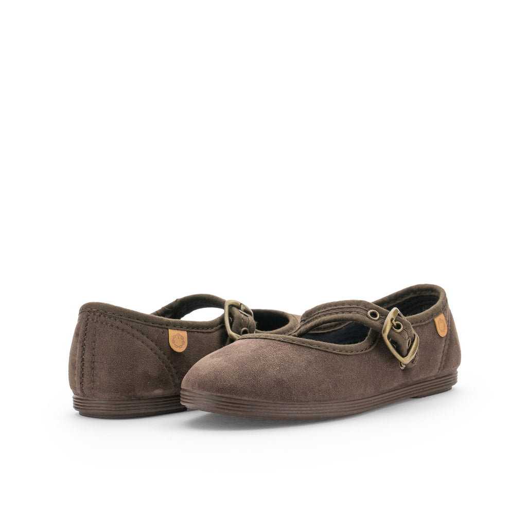 Mercedita chocolate con hebilla 55526 de La Cadena - 55526-559-2.jpg