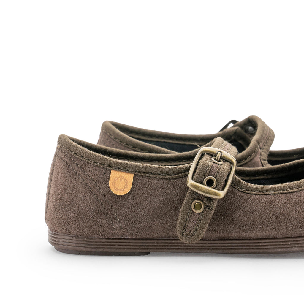 Mercedita chocolate con hebilla 55526 de La Cadena - 55526-559-5.jpg