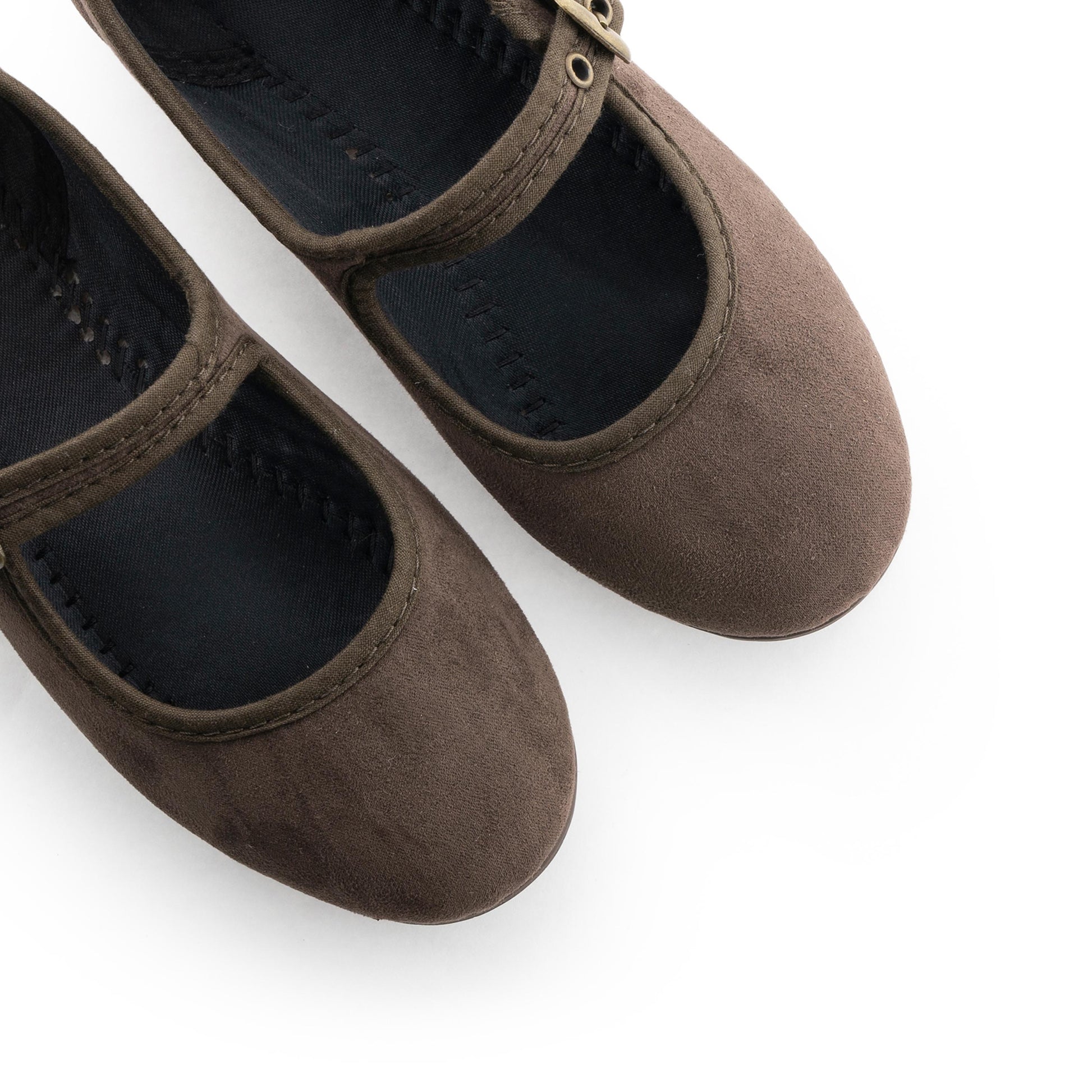 Mercedita chocolate con hebilla 55526 de La Cadena - 55526-559-6.jpg