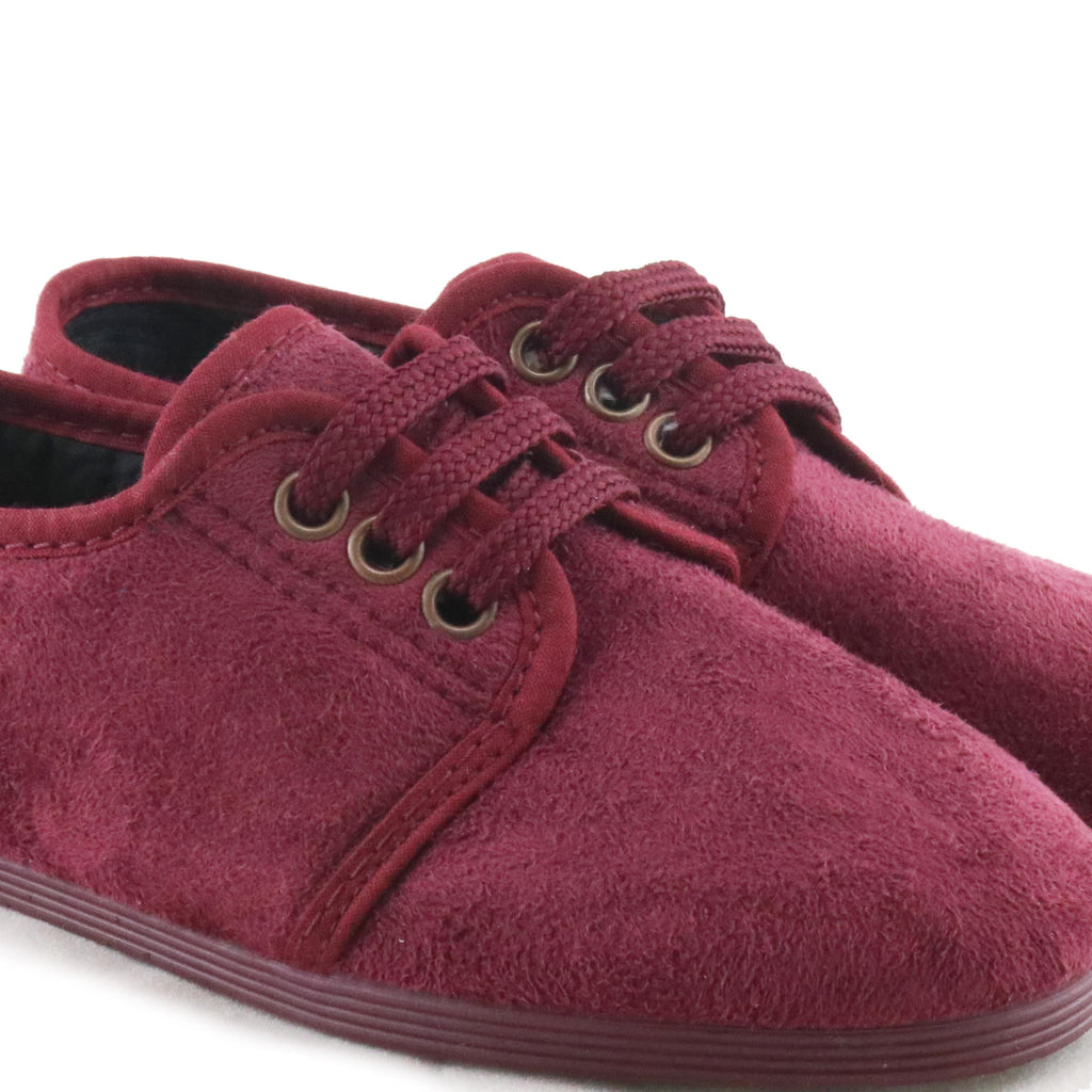 Blucher casual burdeos con cordón 55529 de La Cadena - 55529-13-5.jpg