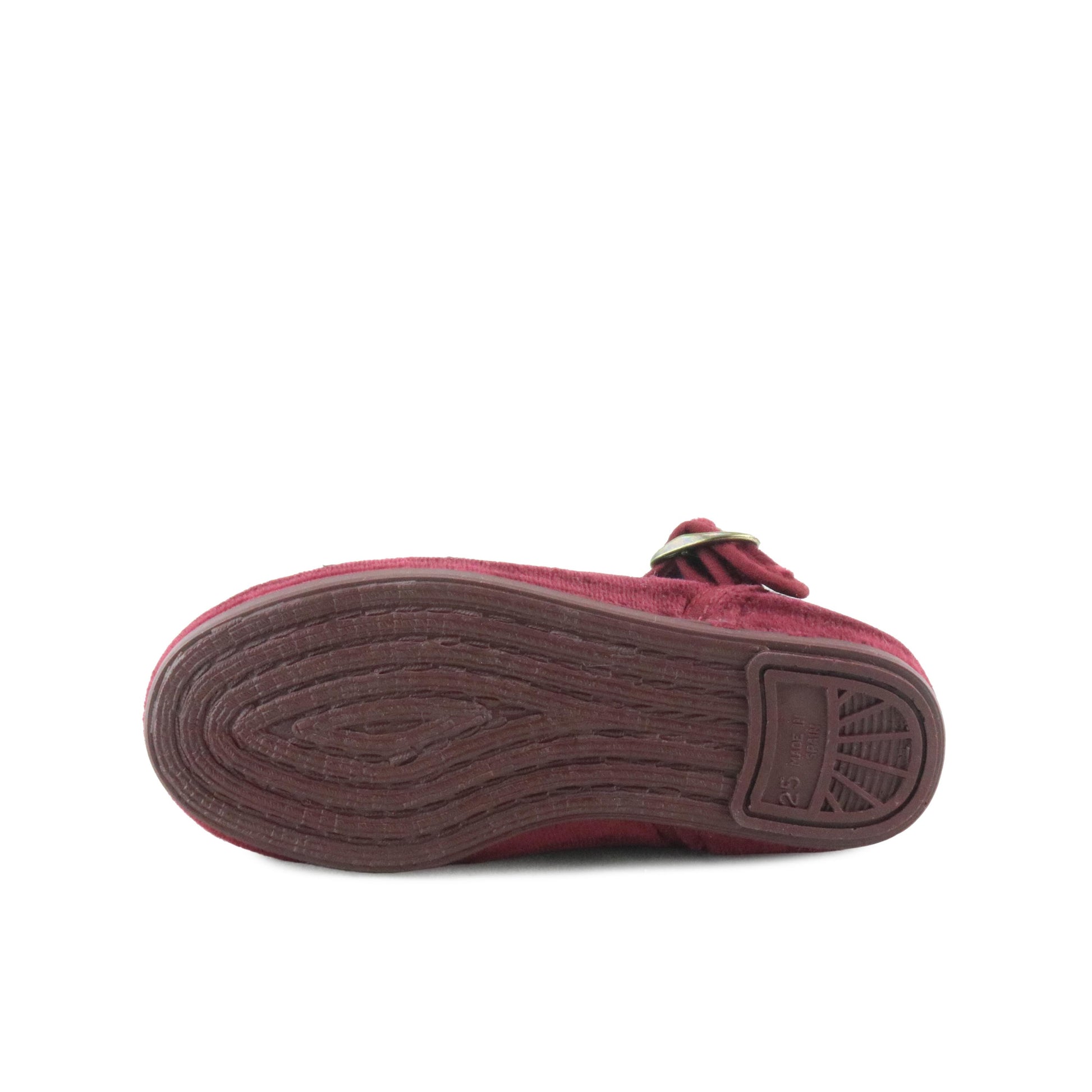 Mercedita burdeos con hebilla 55617 de La Cadena - 55617-13-4.jpg