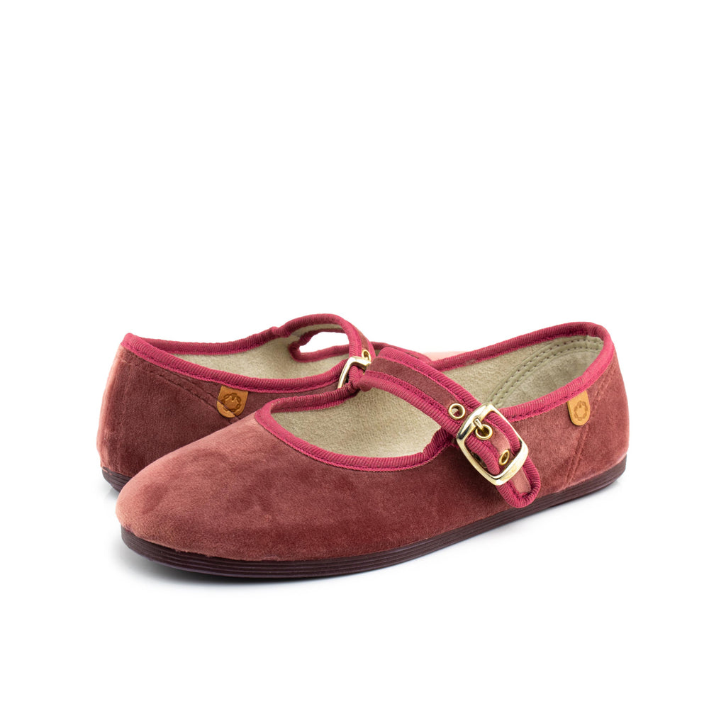 Mercedita rosa viejo con hebilla 55619 de La Cadena - 55619-331-2.jpg