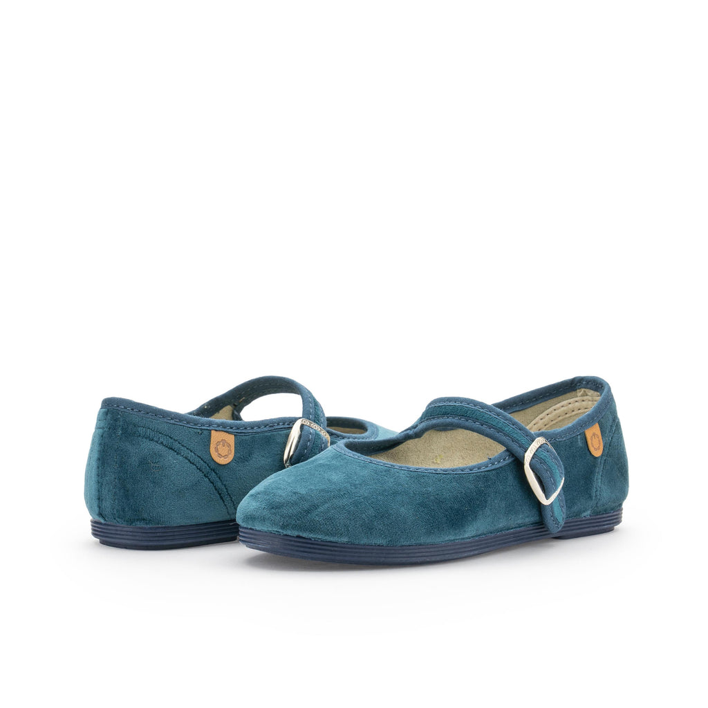 Mercedita aguamar con hebilla y corchete 55619 La Cadena - 55619-469-2.jpg