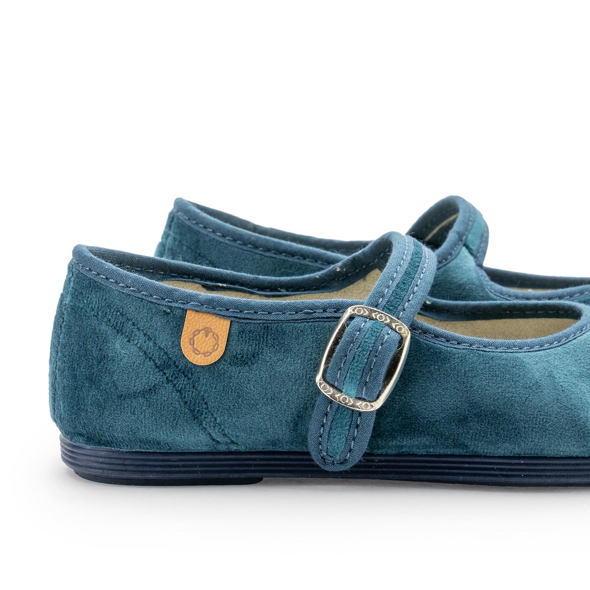 Mercedita aguamar con hebilla y corchete 55619 La Cadena - 55619-469-5.jpg