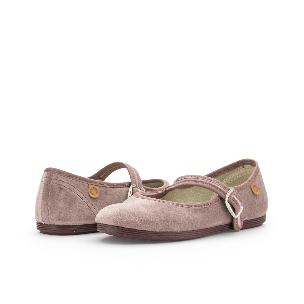 Mercedita rosa palo con hebilla 55619 La Cadena - 55619-93-2.jpg