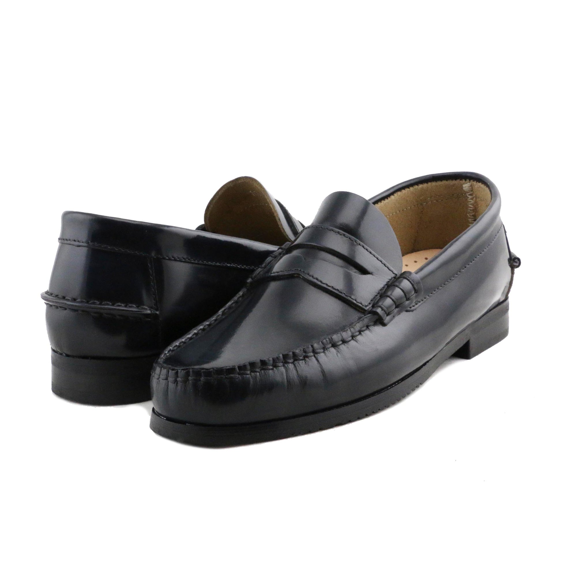 Mocasín florentic azul con antifaz 1042 de Pepa & Cris - 1042-1-2.jpg