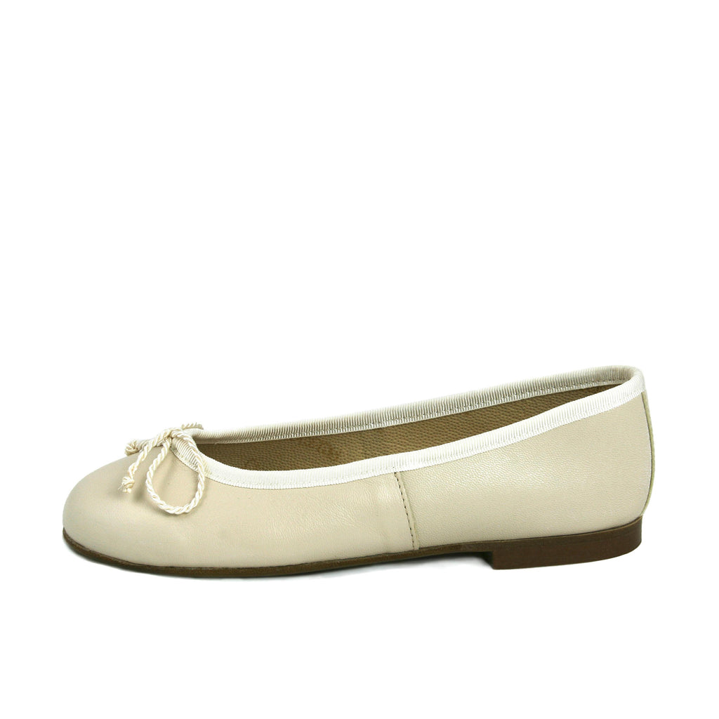 Bailarina beige con lazo 5631 de Eli - 5631-9-1.jpg