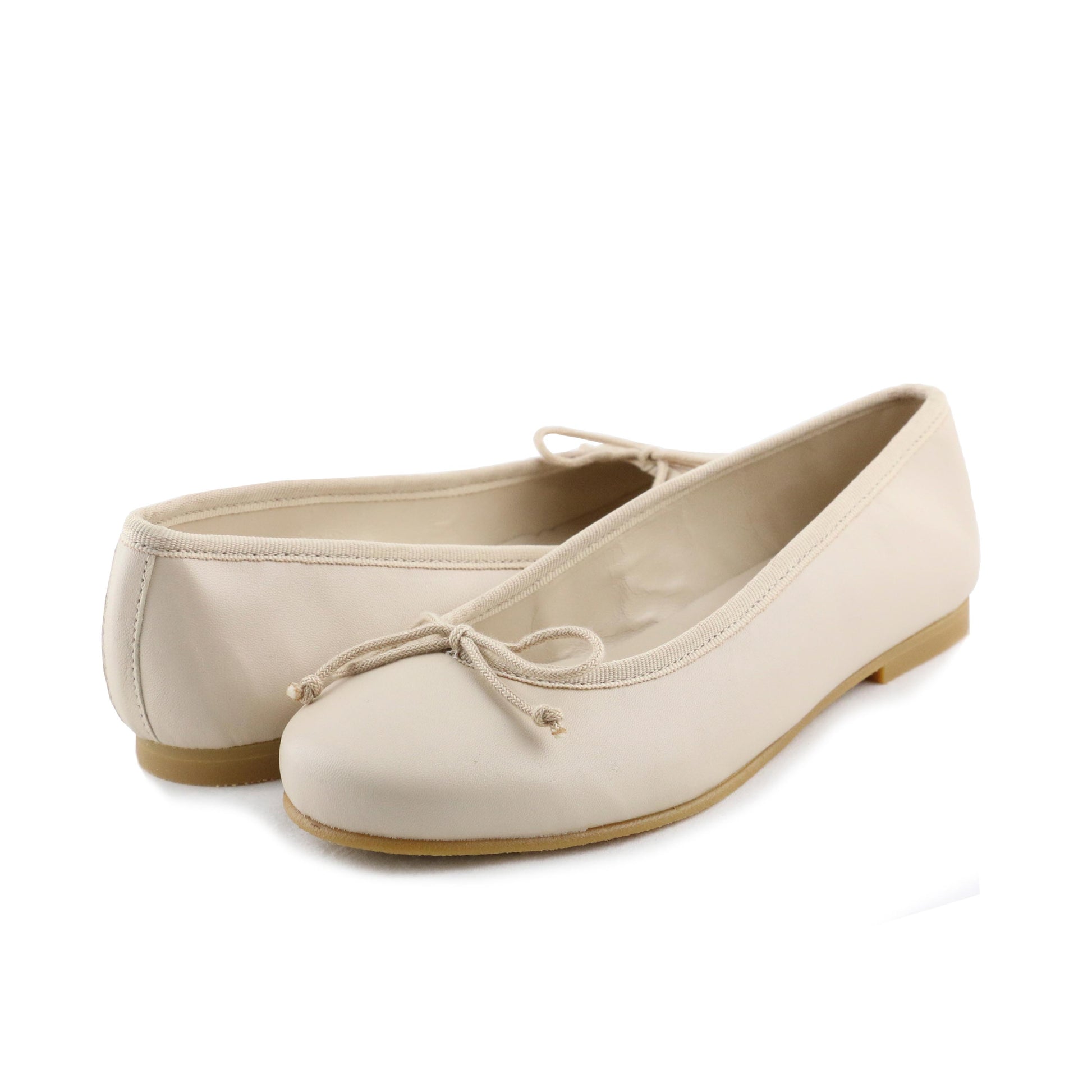 Bailarina beige oscuro con lazo 5760 de Jeromín - 5760-0-2.jpg