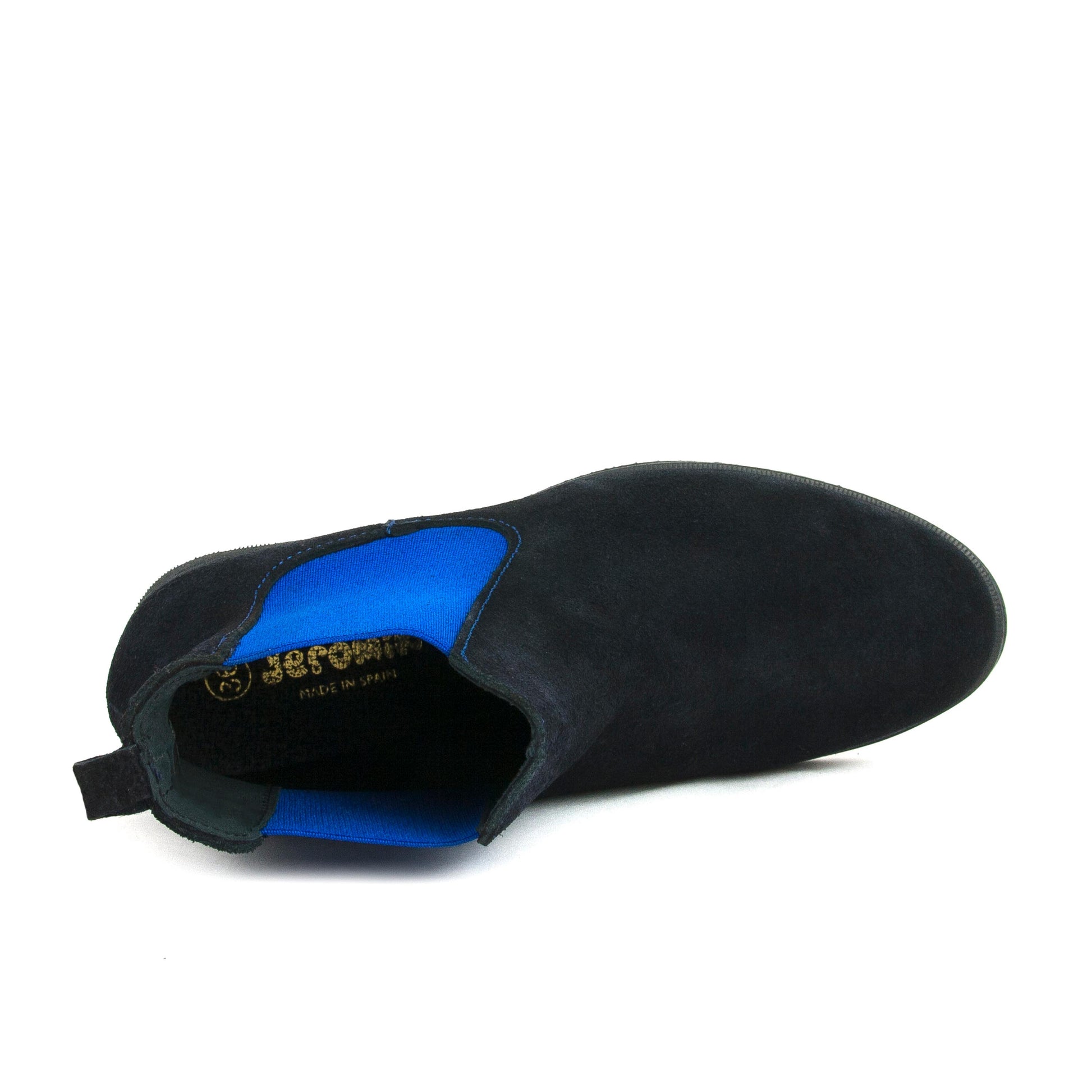 Botín serraje azul con elástico NEO-27 de Jeromín - NEO-27-AZULON-6.jpg