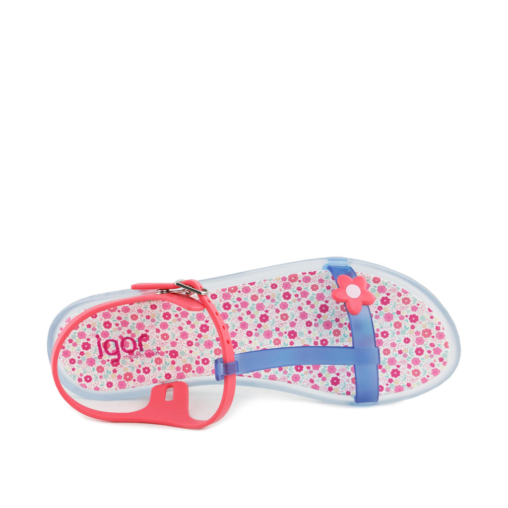 Sandalia azul con hebilla TRICIAFLORES de Igor - TRICIAFLORES-7-5.jpg